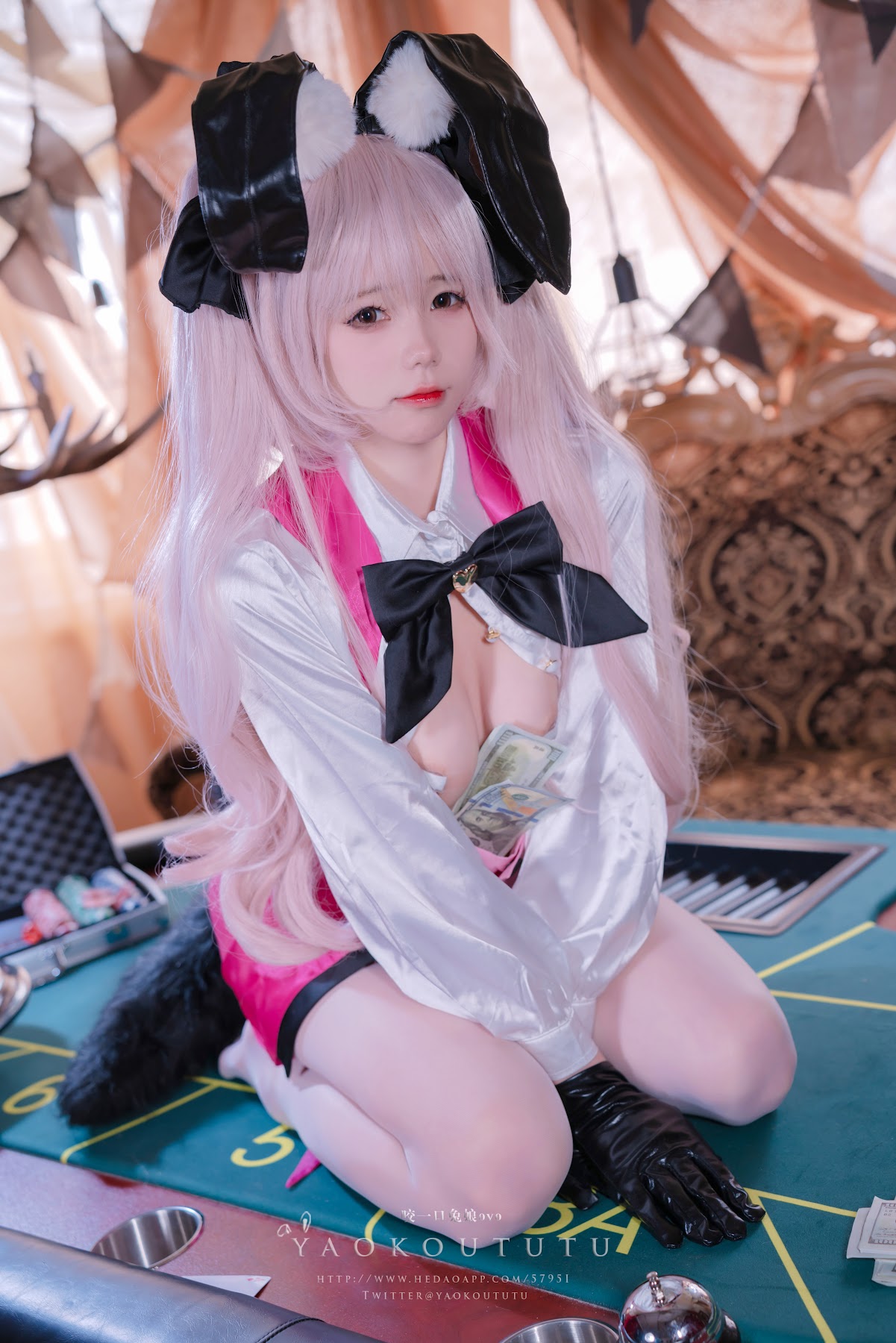 Coser@黏黏团子兔 – 六月订阅『高扬斯卡娅兔女郎』小剧场 - P18