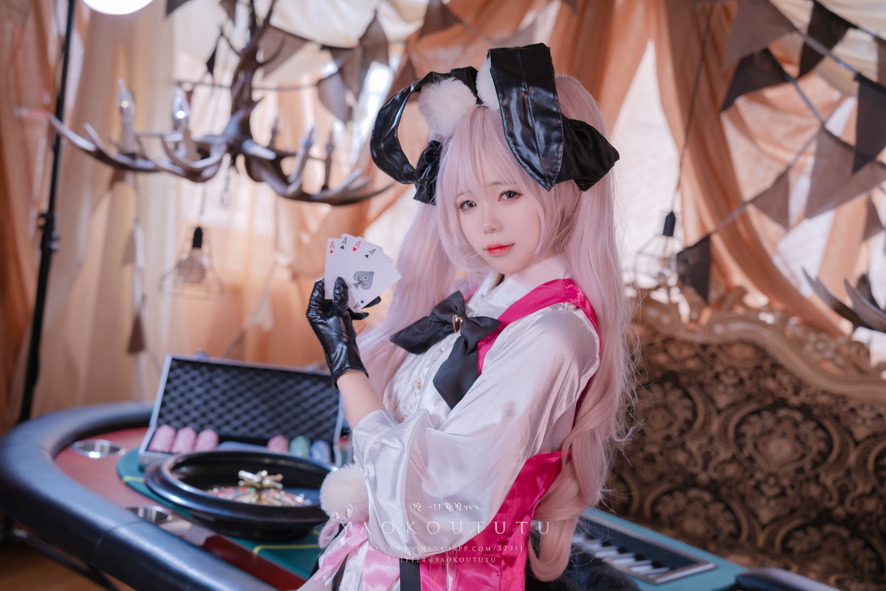 Coser@黏黏团子兔 – 六月订阅『高扬斯卡娅兔女郎』小剧场 - P34