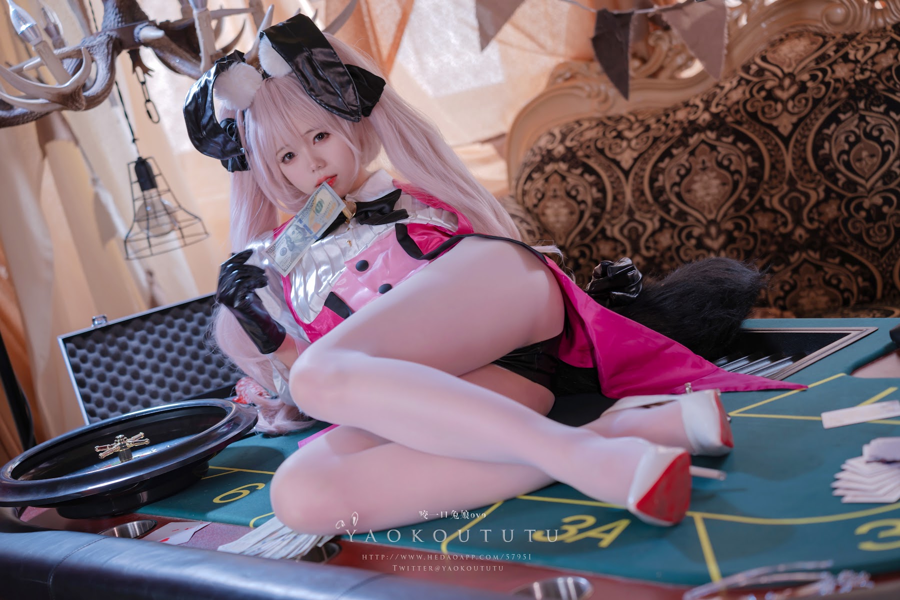 Coser@黏黏团子兔 – 六月订阅『高扬斯卡娅兔女郎』小剧场 - P3
