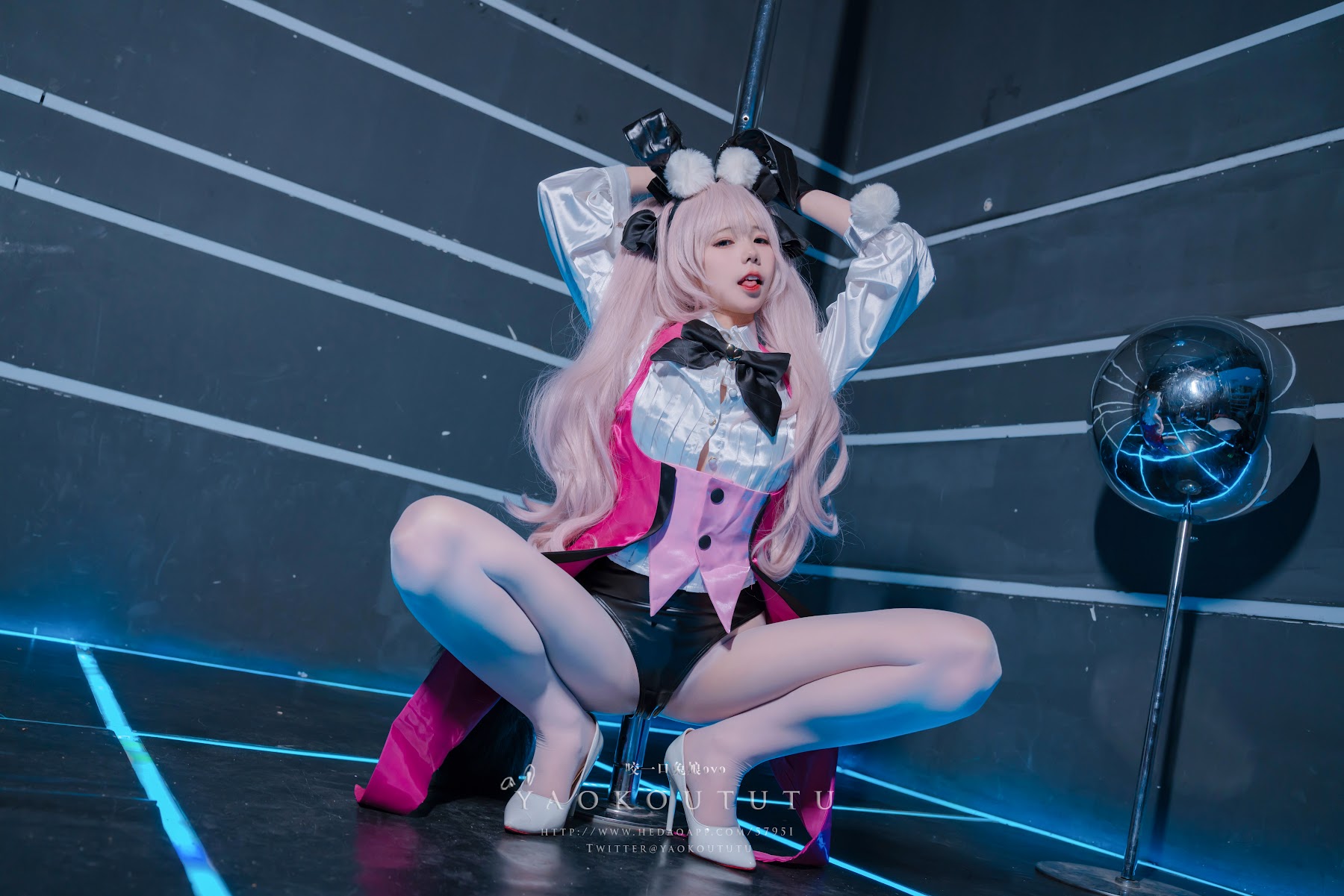 Coser@黏黏团子兔 – 六月订阅『高扬斯卡娅兔女郎』小剧场 - P39