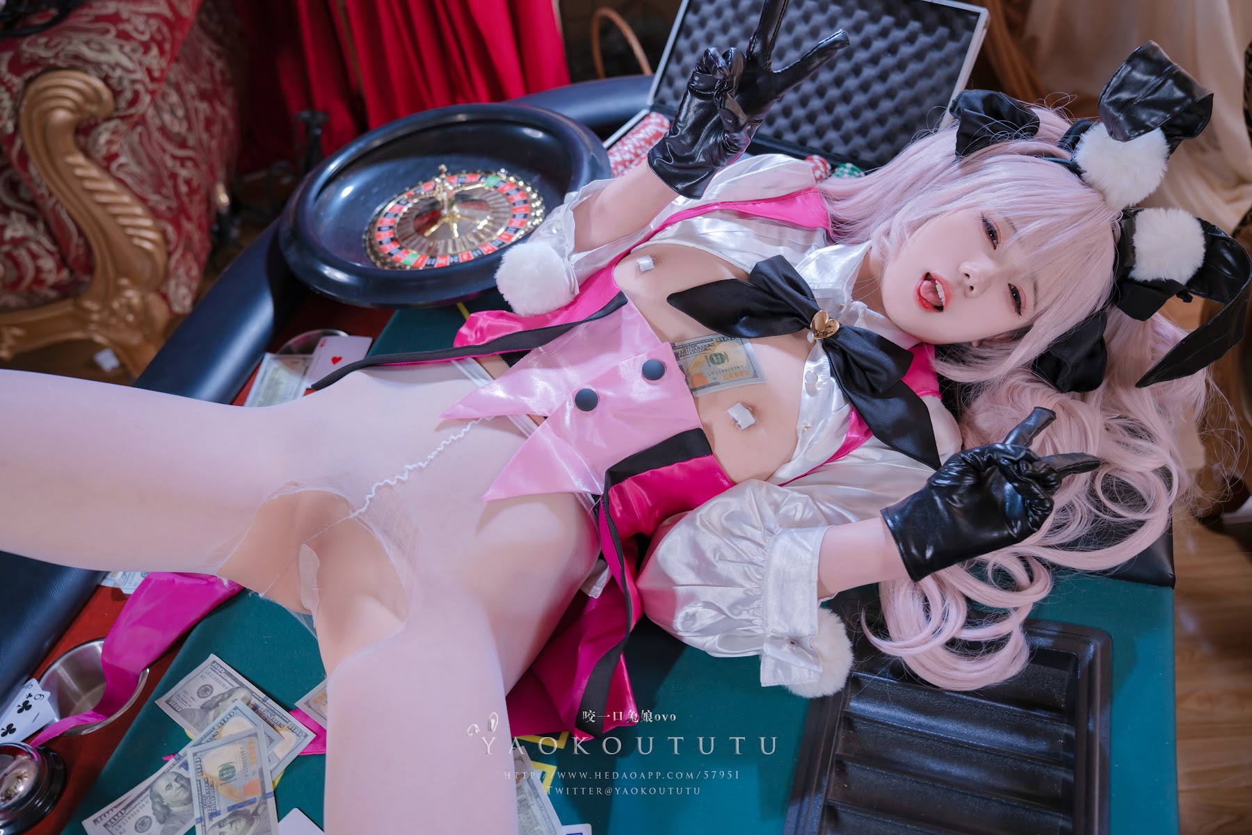 Coser@黏黏团子兔 – 六月订阅『高扬斯卡娅兔女郎』小剧场 - P50
