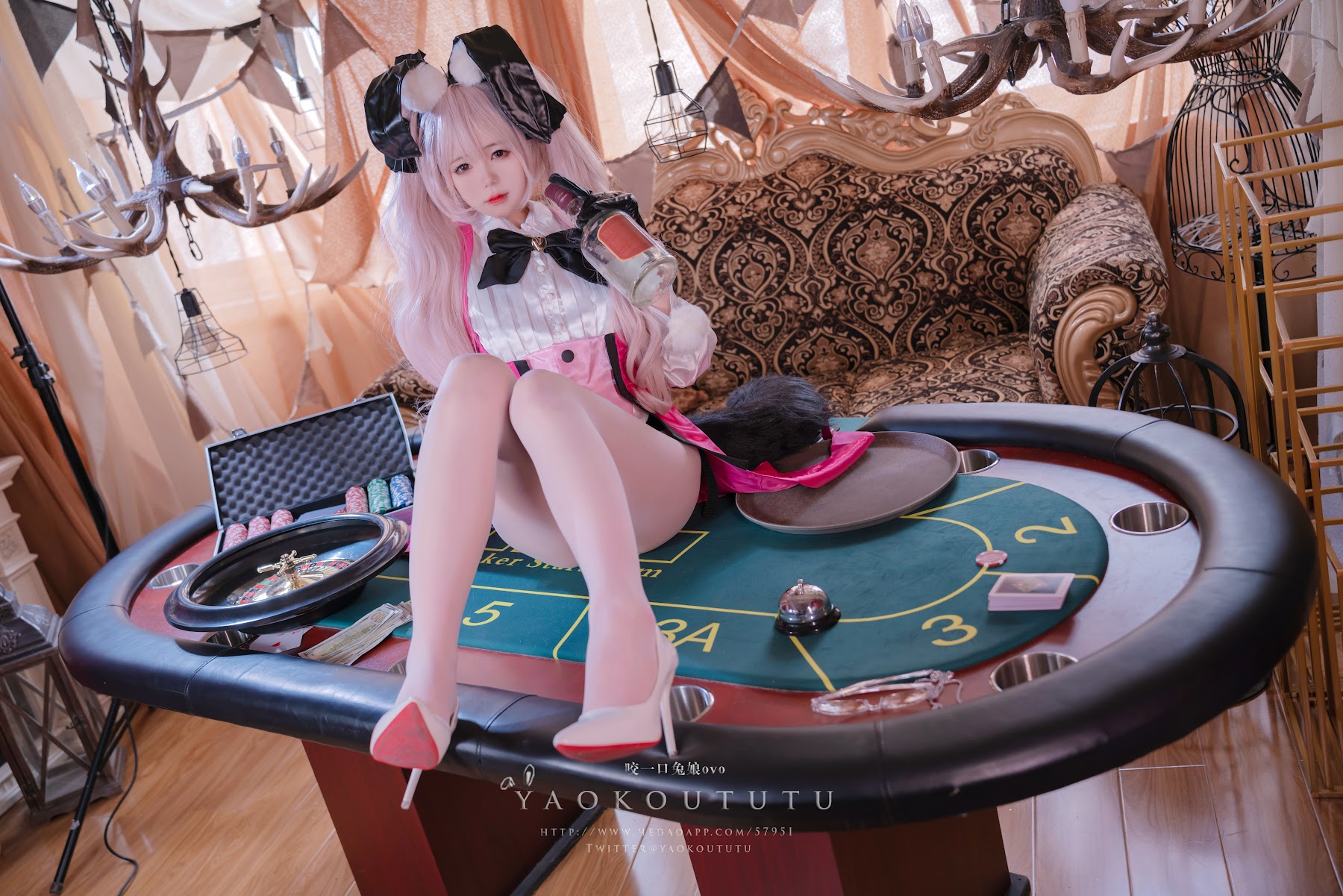Coser@黏黏团子兔 – 六月订阅『高扬斯卡娅兔女郎』小剧场 - P51