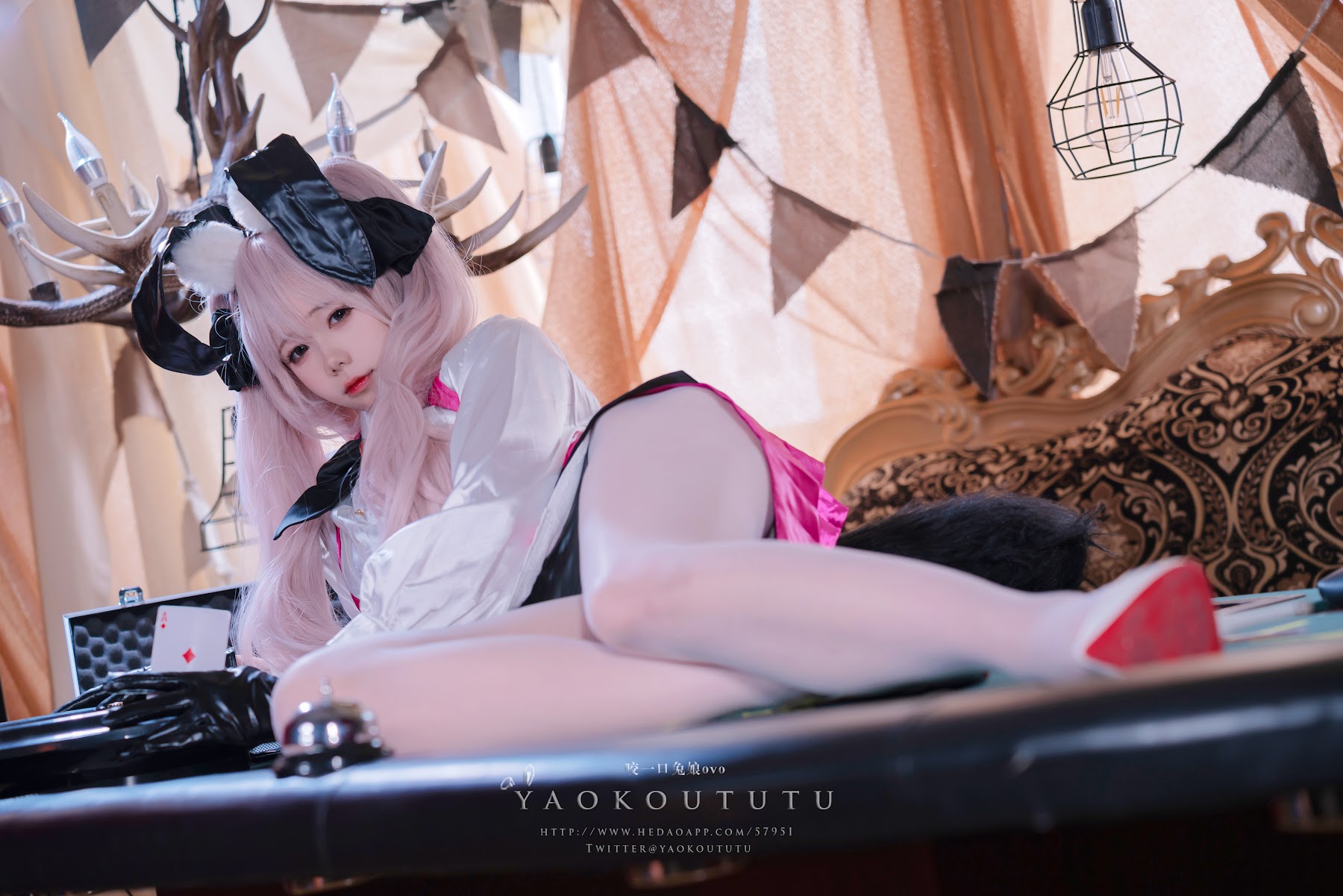 Coser@黏黏团子兔 – 六月订阅『高扬斯卡娅兔女郎』小剧场 - P5