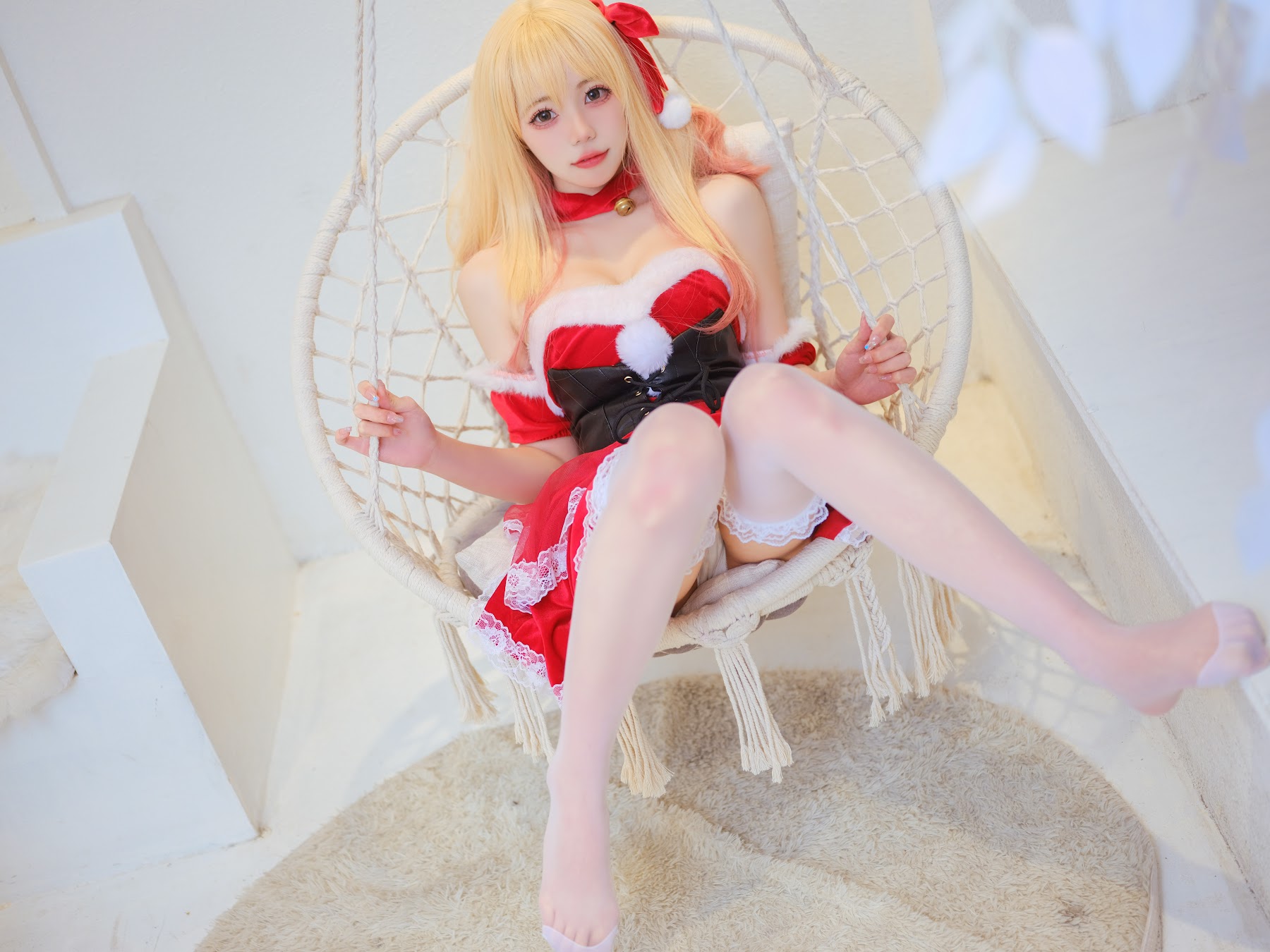Coser@黏黏团子兔 – 喜多川海梦圣诞 - P3