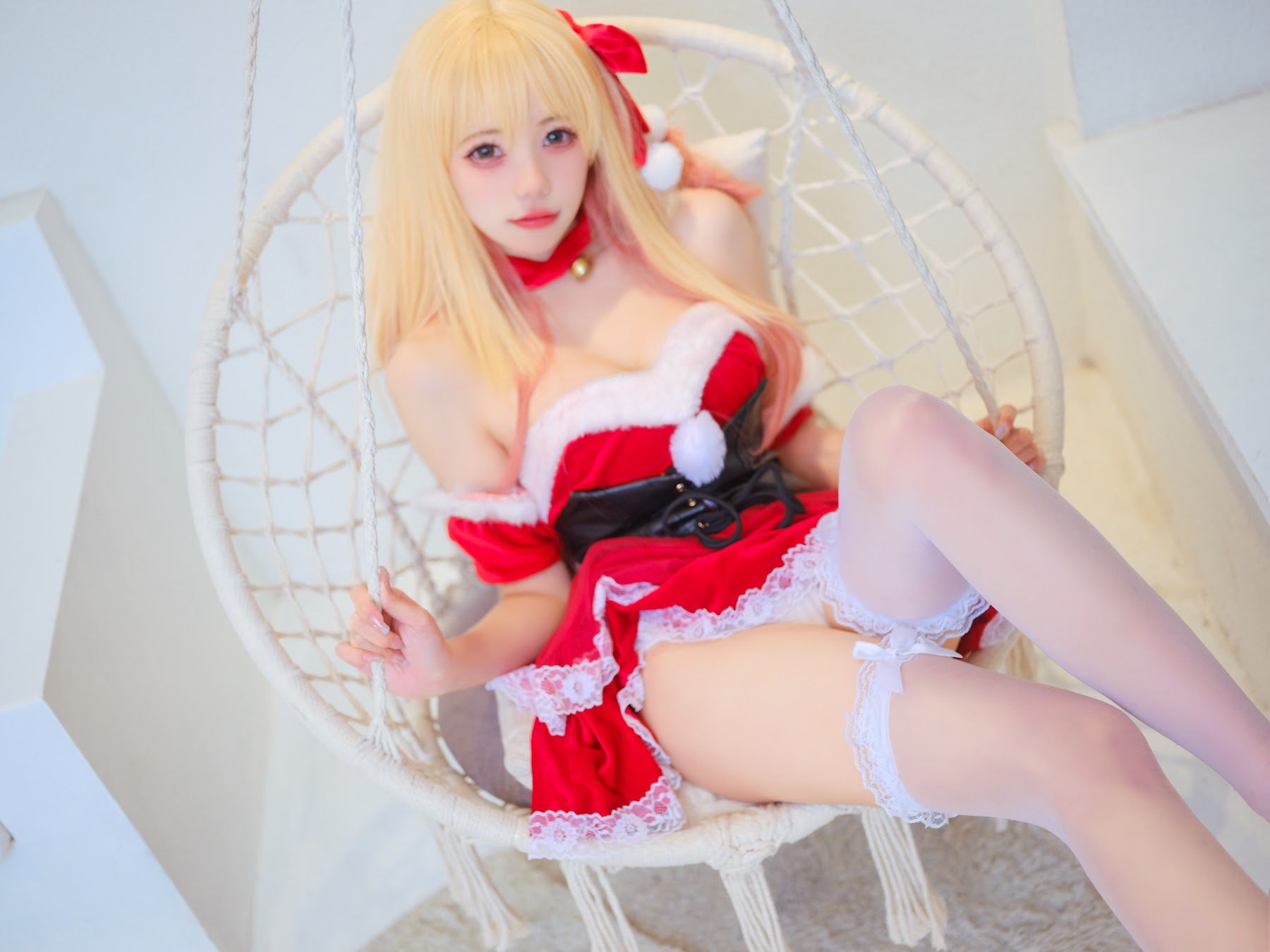 Coser@黏黏团子兔 – 喜多川海梦圣诞 - P4