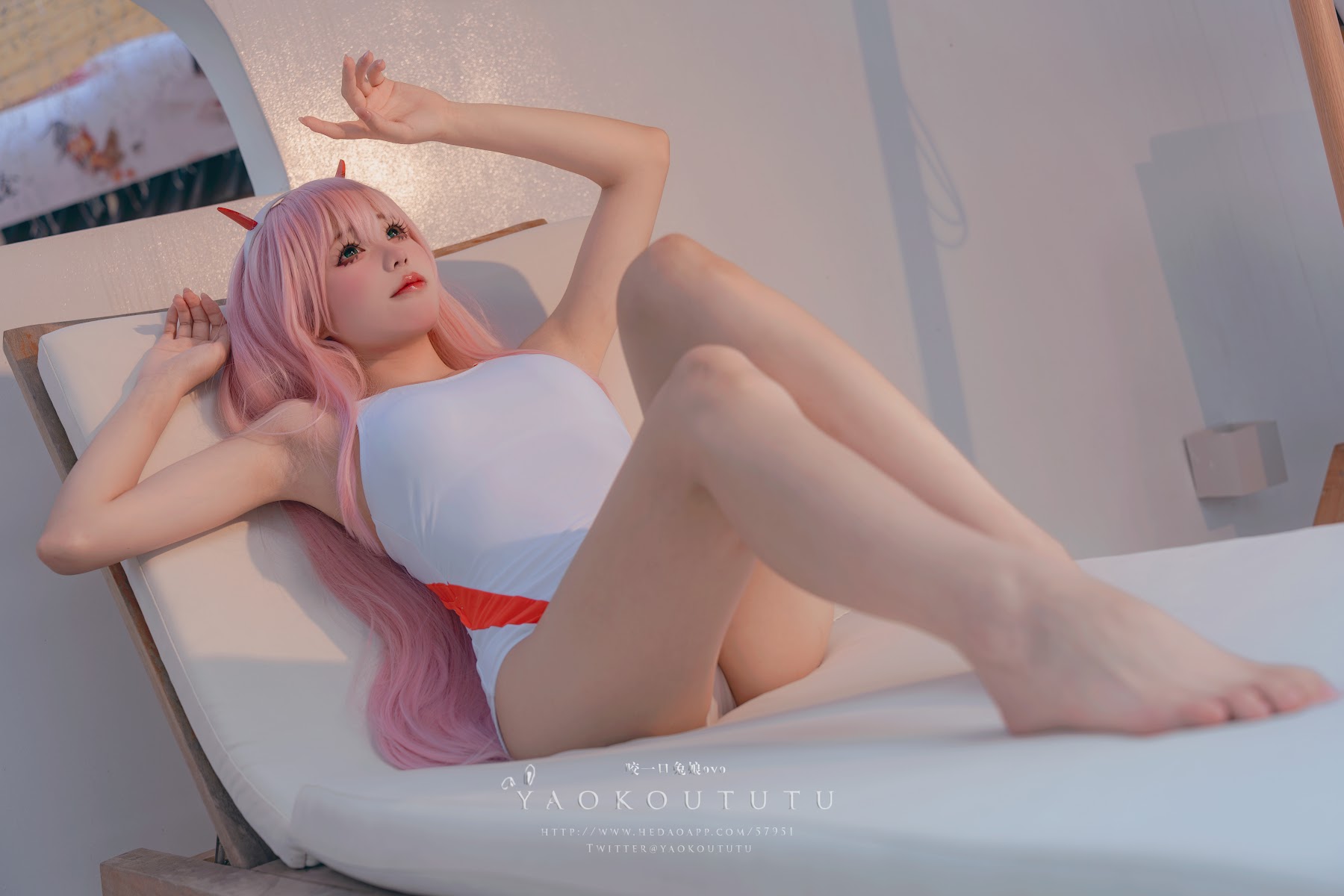Coser@黏黏团子兔 – 国家队02泳装Pretty - P23