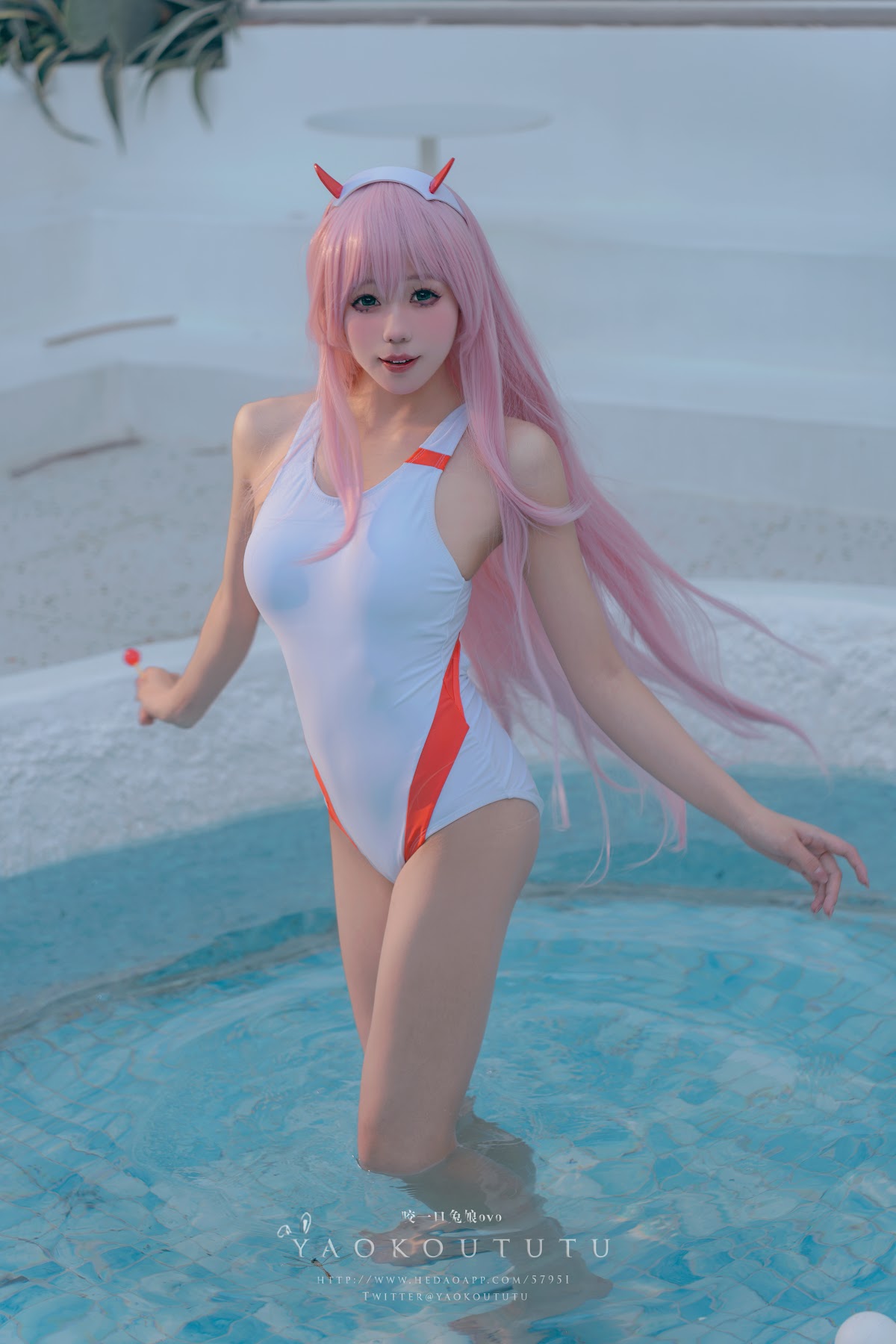 Coser@黏黏团子兔 – 国家队02泳装Pretty - P3