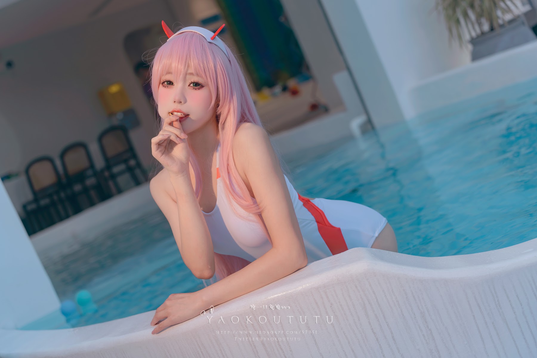 Coser@黏黏团子兔 – 国家队02泳装Pretty - P4