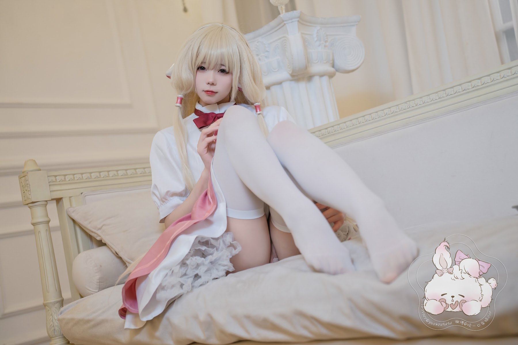 Coser@黏黏团子兔 – 女仆小叽 - P28
