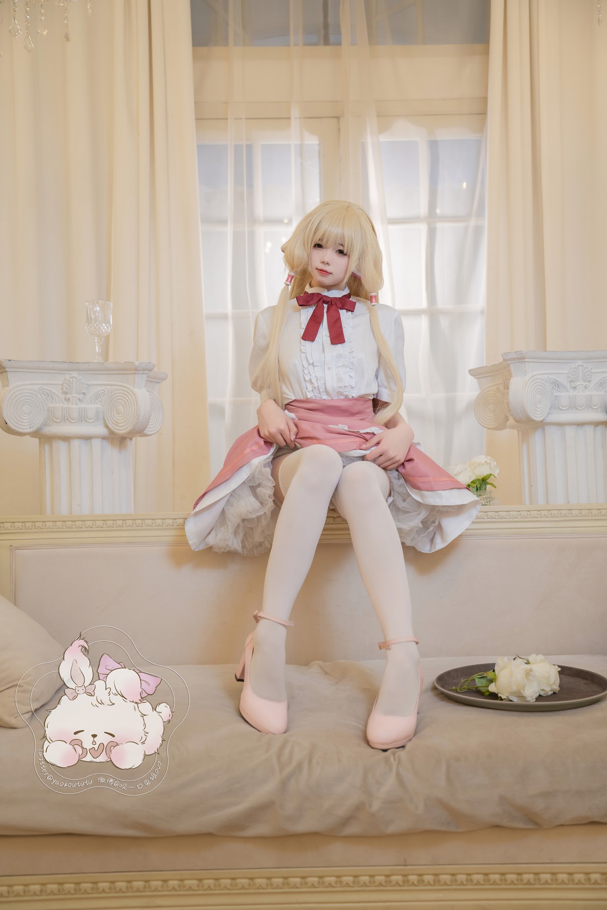 Coser@黏黏团子兔 – 女仆小叽 - P42
