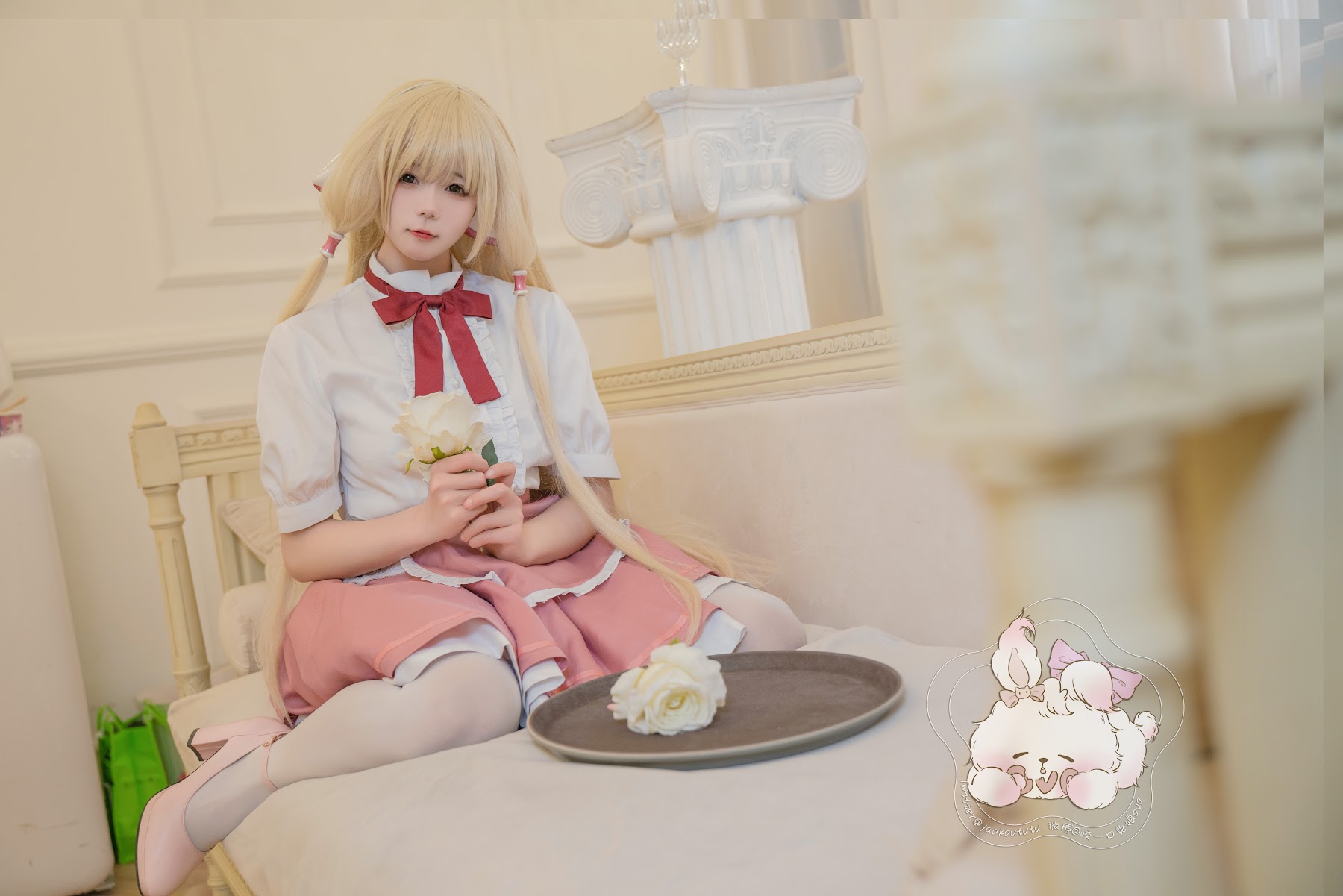 Coser@黏黏团子兔 – 女仆小叽 - P43