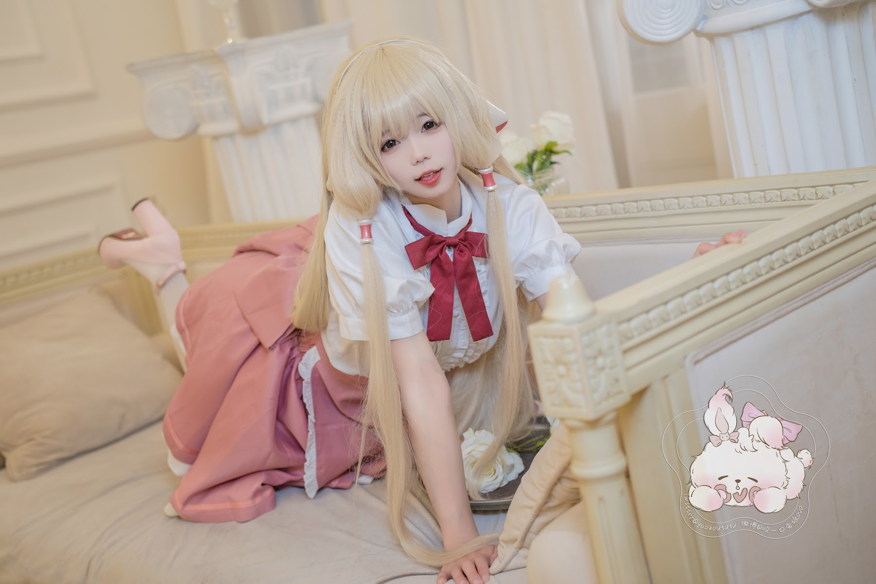 Coser@黏黏团子兔 – 女仆小叽 - P46