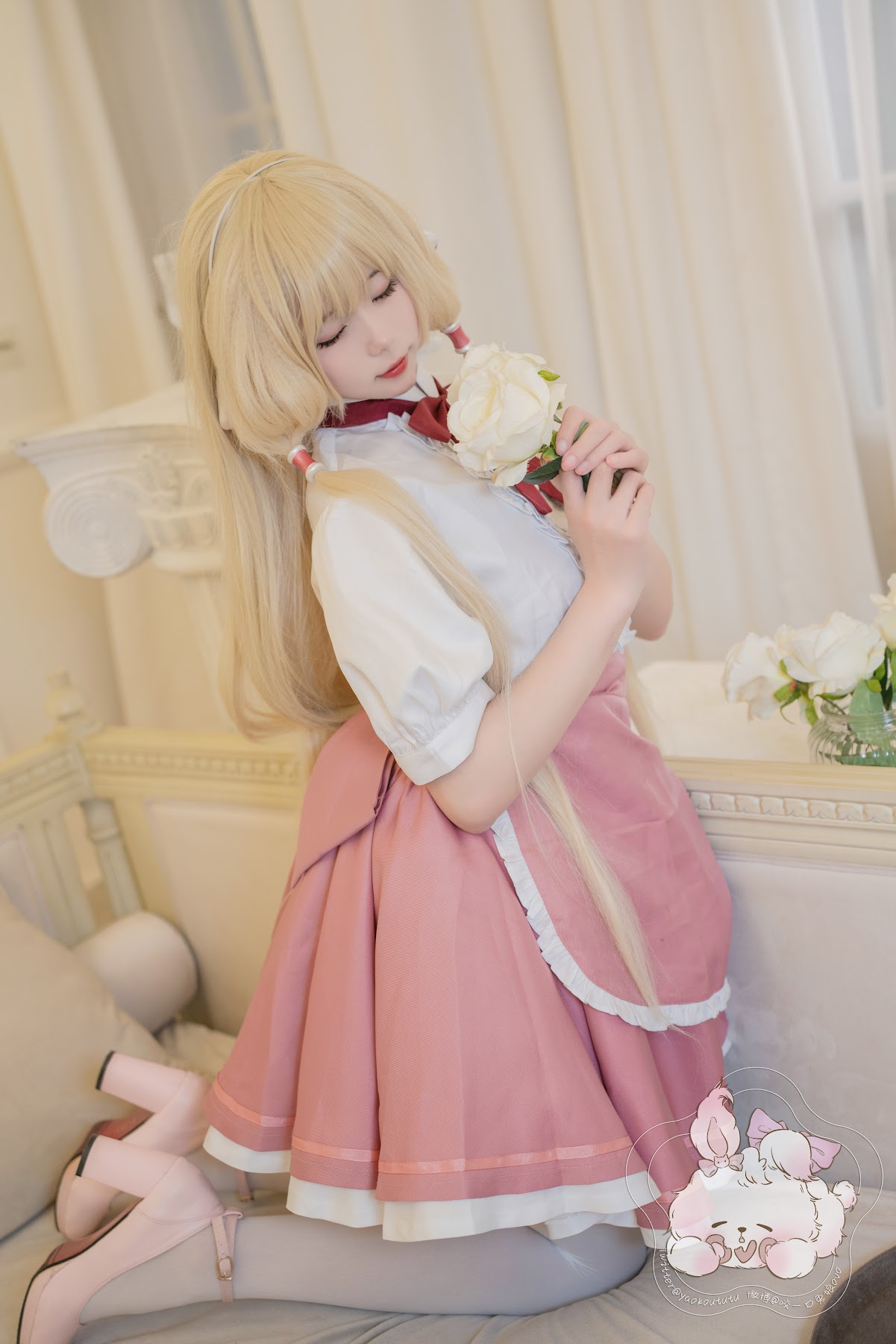 Coser@黏黏团子兔 – 女仆小叽 - P47