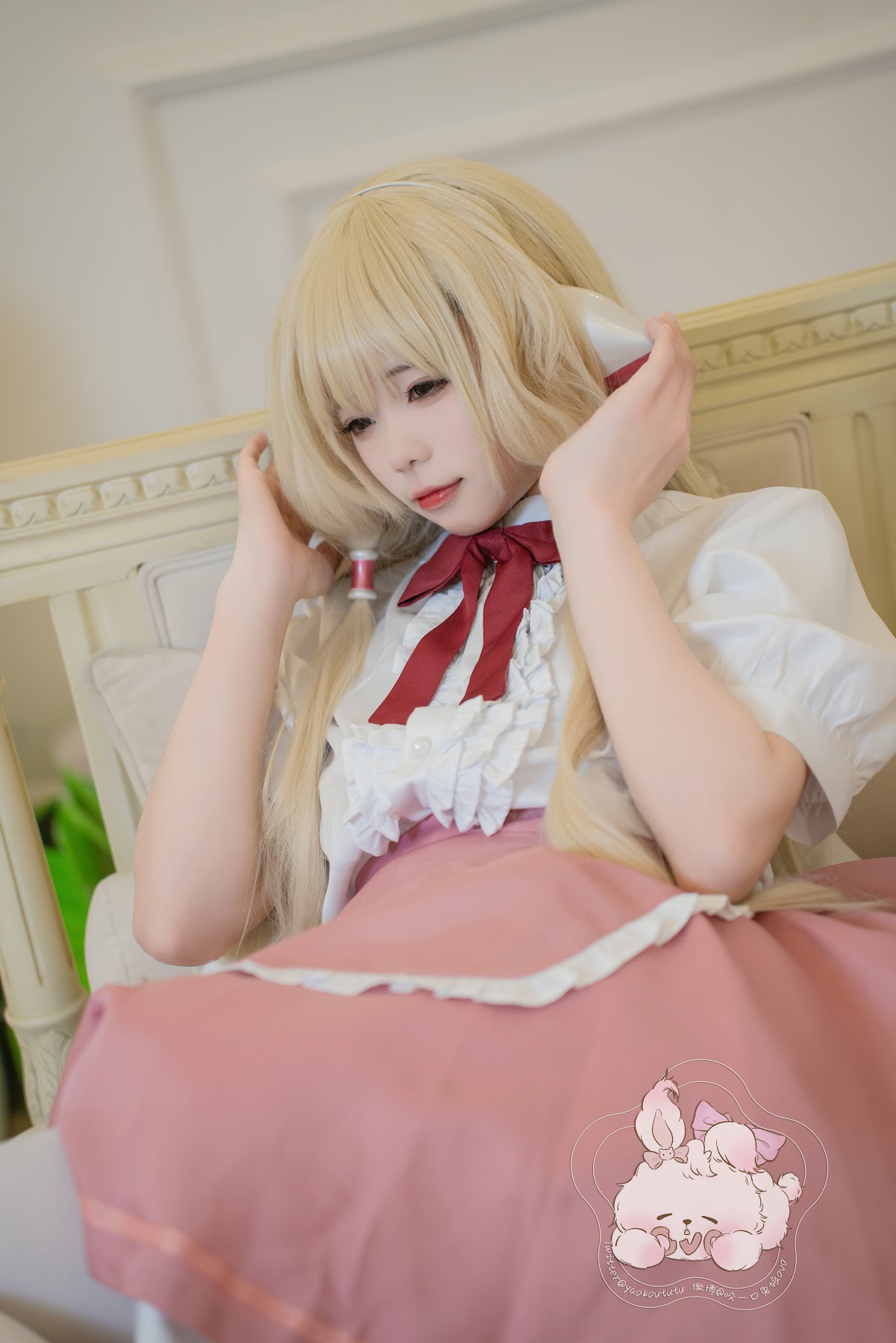 Coser@黏黏团子兔 – 女仆小叽 - P51