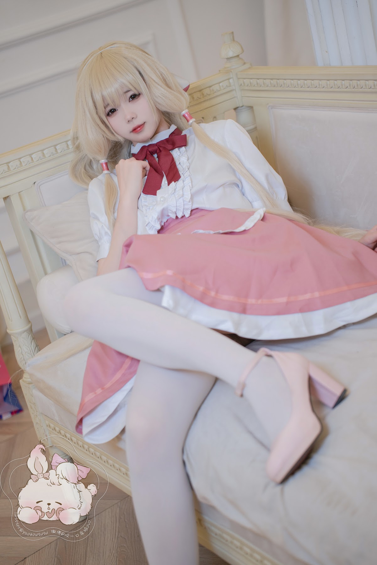 Coser@黏黏团子兔 – 女仆小叽 - P53