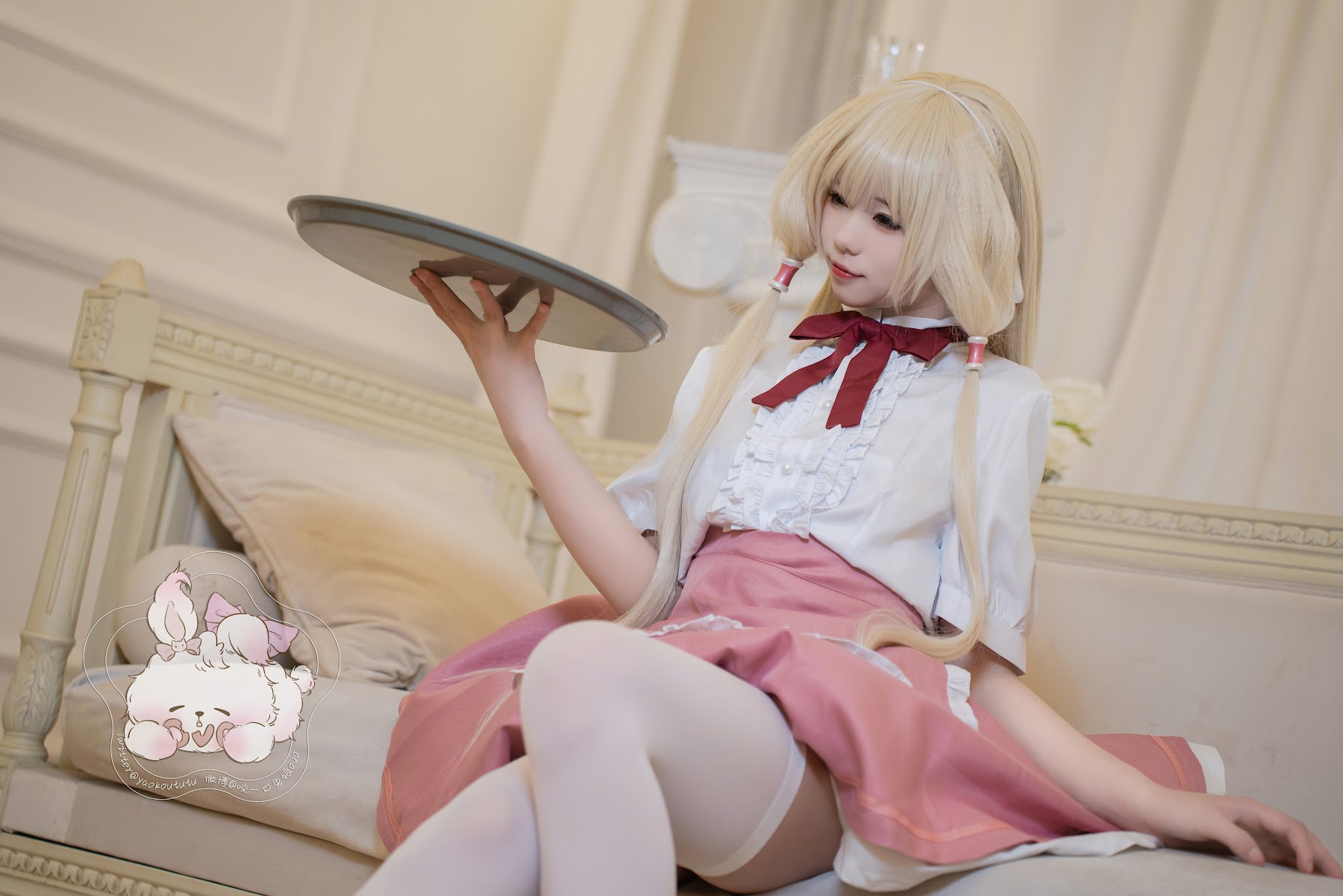 Coser@黏黏团子兔 – 女仆小叽 - P54