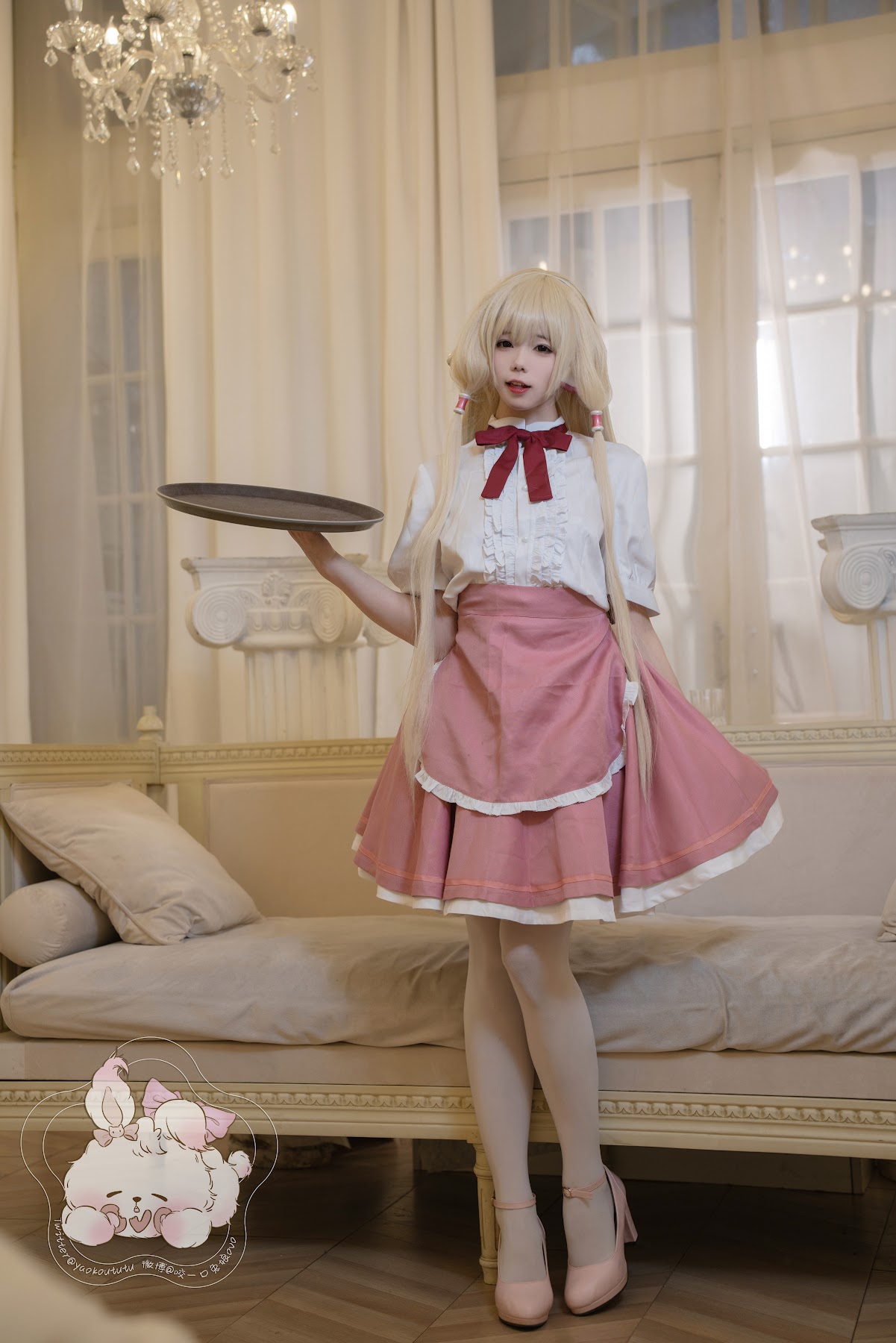 Coser@黏黏团子兔 – 女仆小叽 - P65