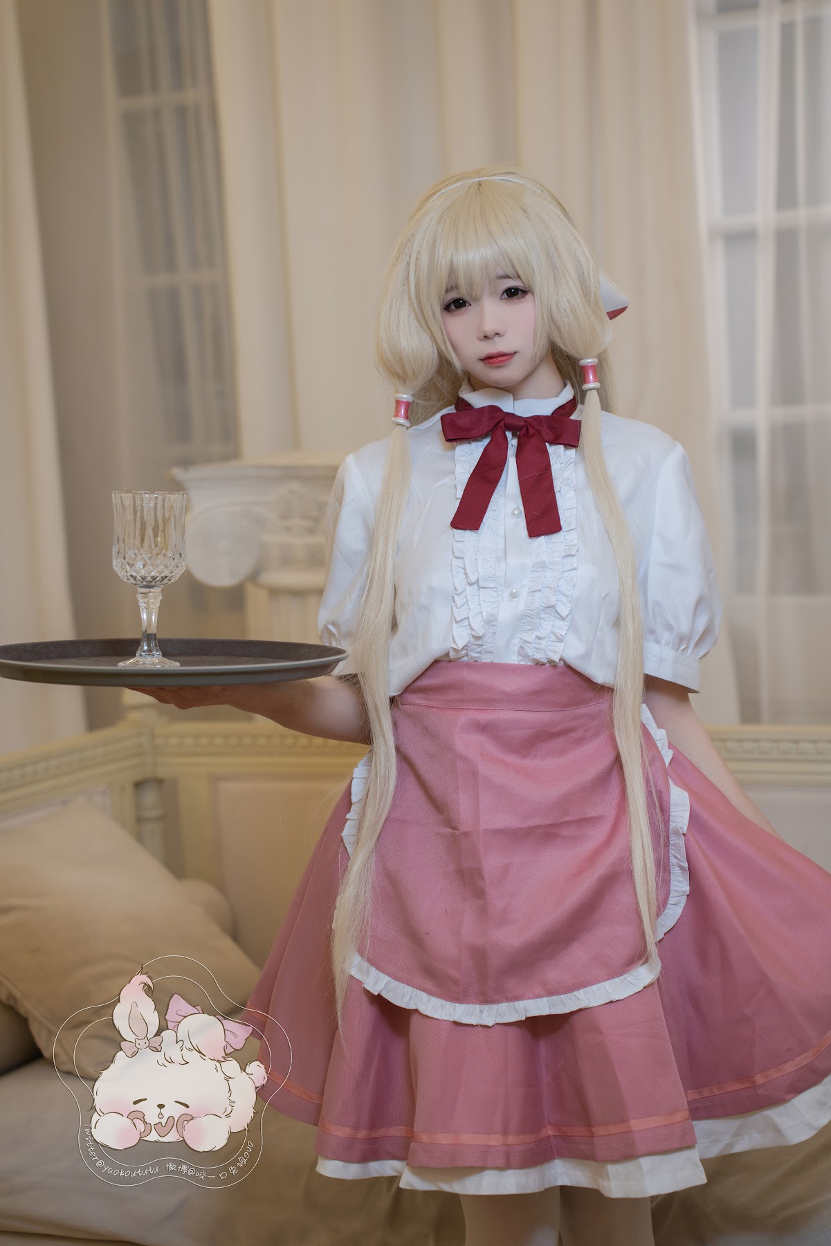 Coser@黏黏团子兔 – 女仆小叽 - P66