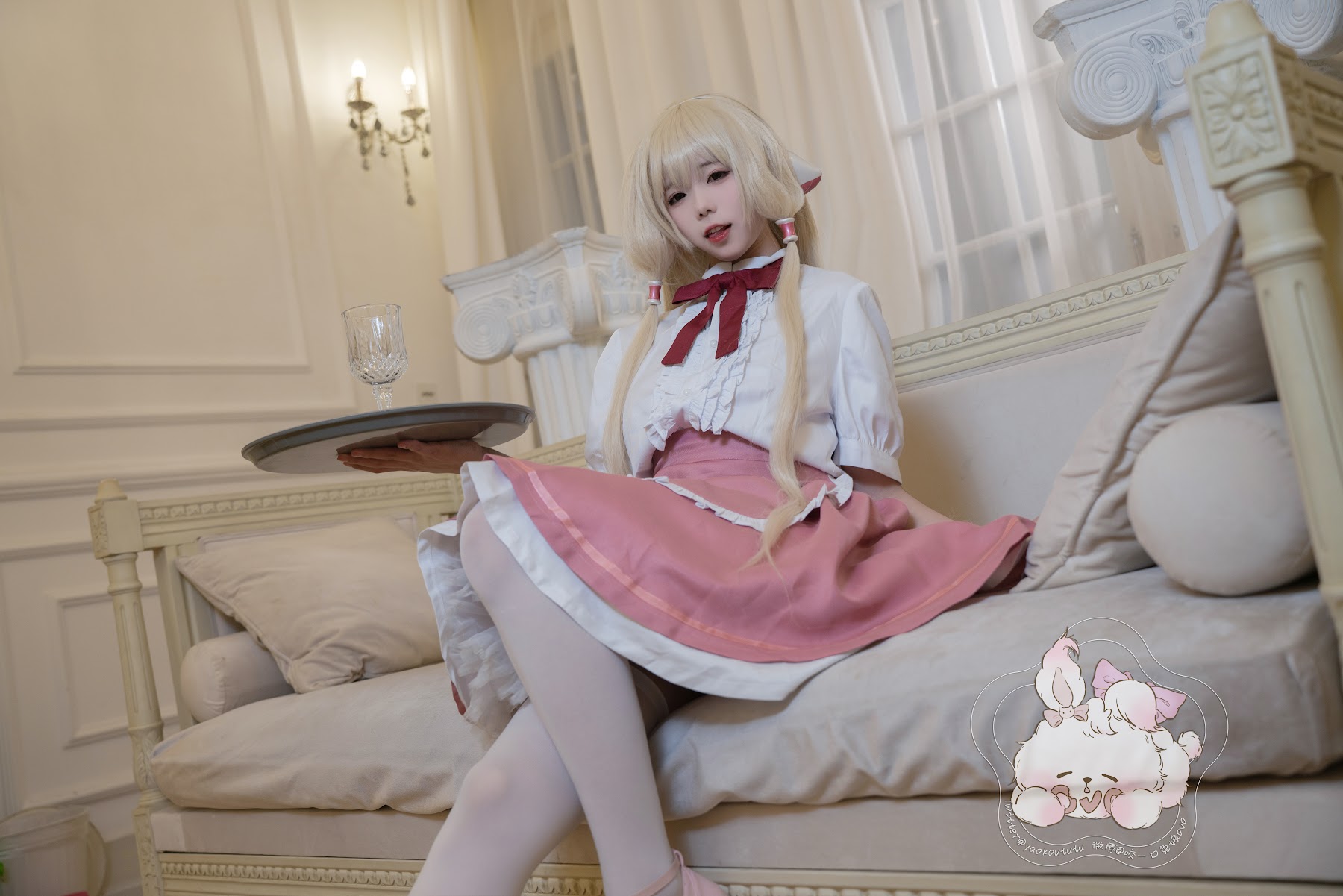 Coser@黏黏团子兔 – 女仆小叽 - P68