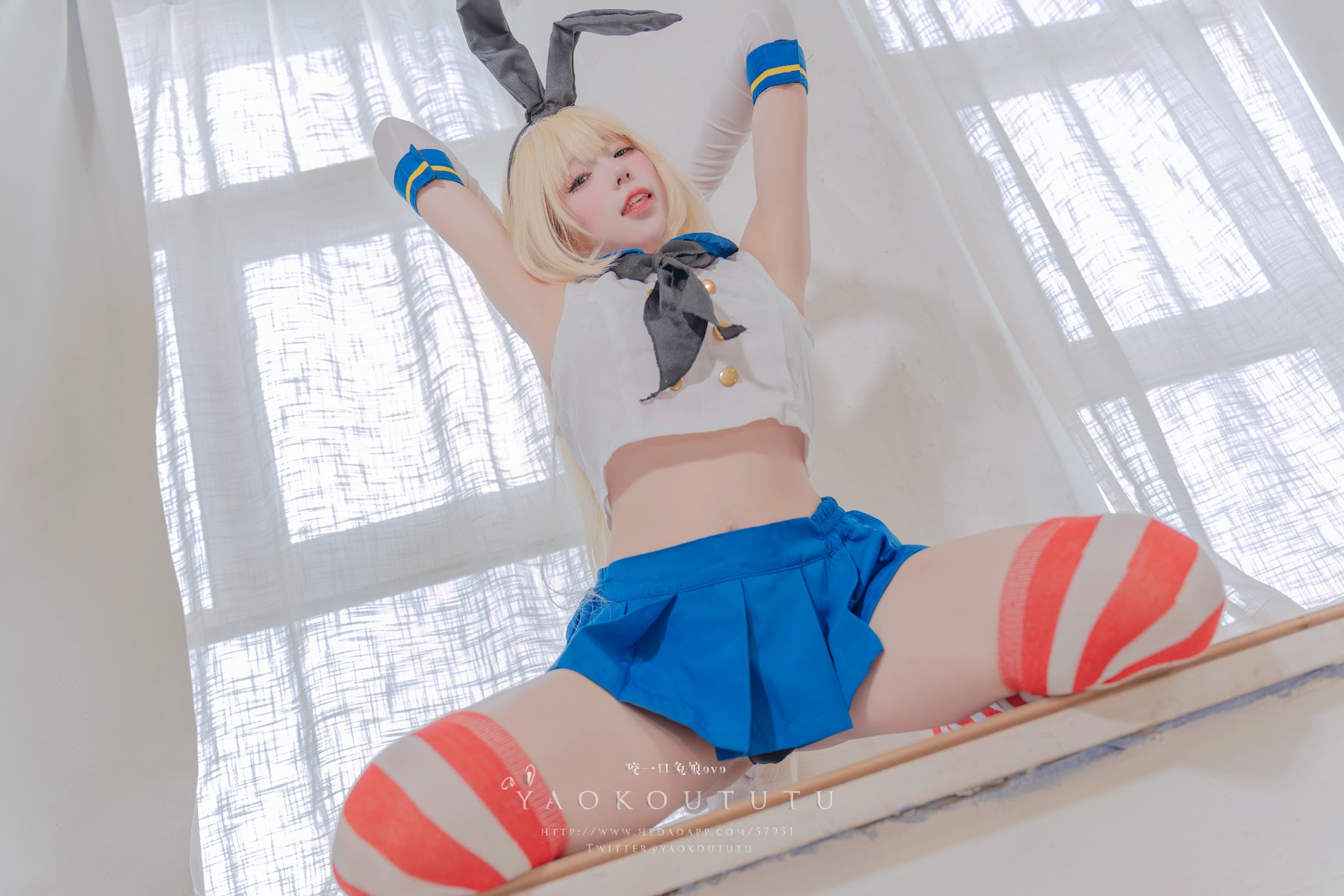 Coser@黏黏团子兔 – 岛风的修整&Twice - P14