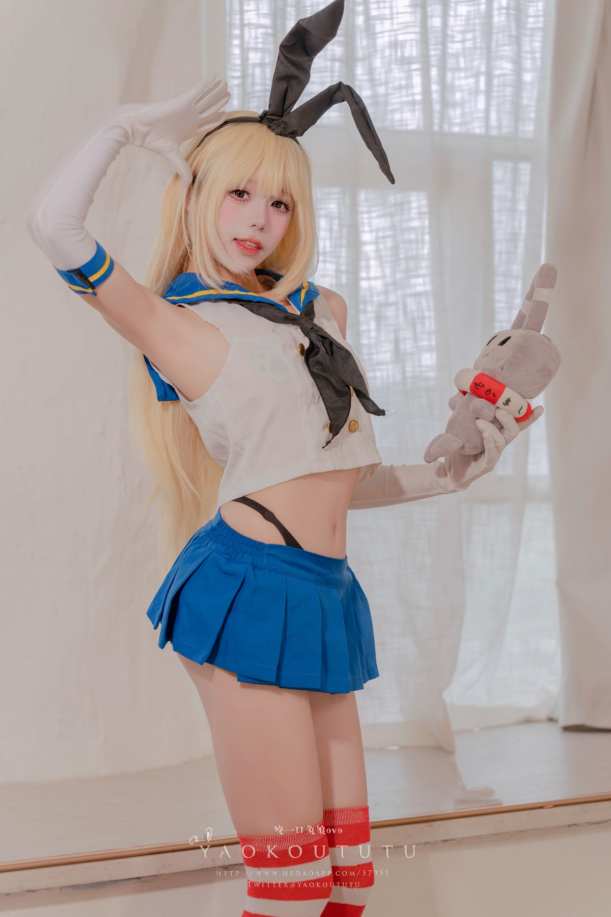 Coser@黏黏团子兔 – 岛风的修整&Twice - P1