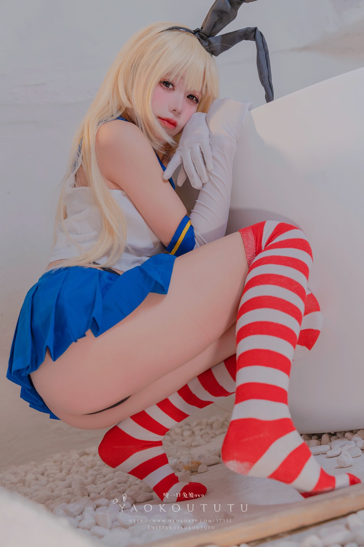 Coser@黏黏团子兔 – 岛风的修整&Twice - P28