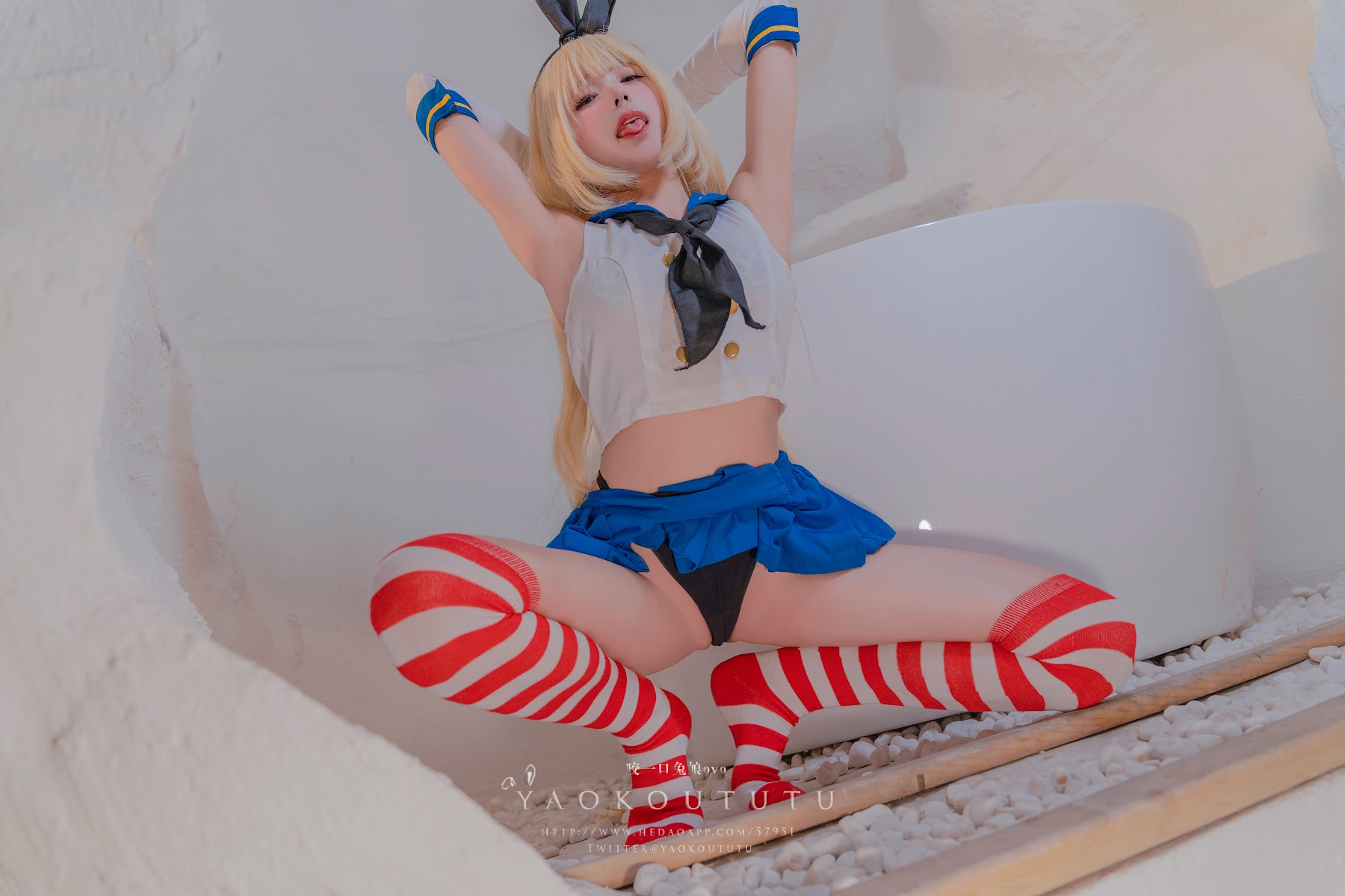 Coser@黏黏团子兔 – 岛风的修整&Twice - P29