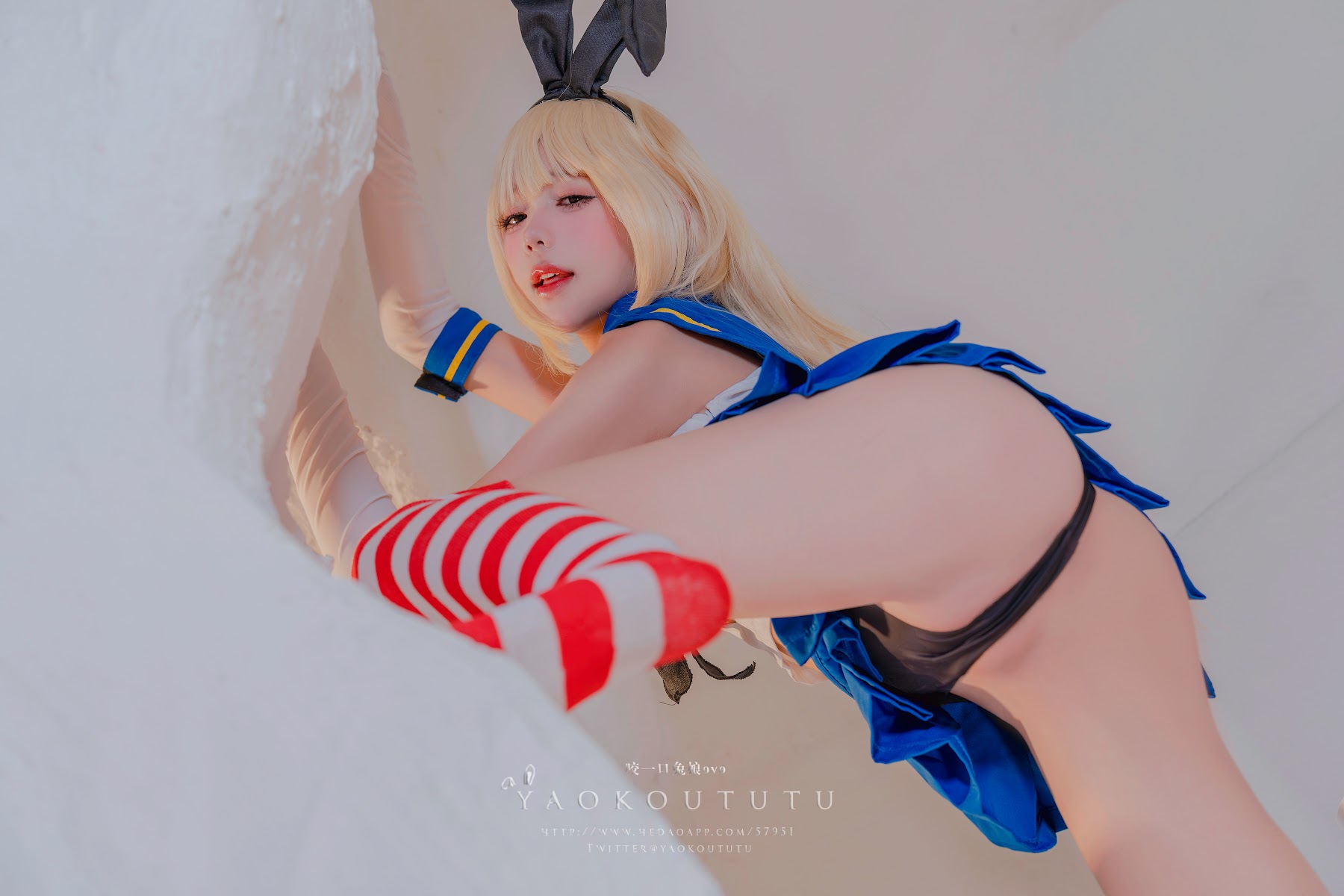 Coser@黏黏团子兔 – 岛风的修整&Twice - P31