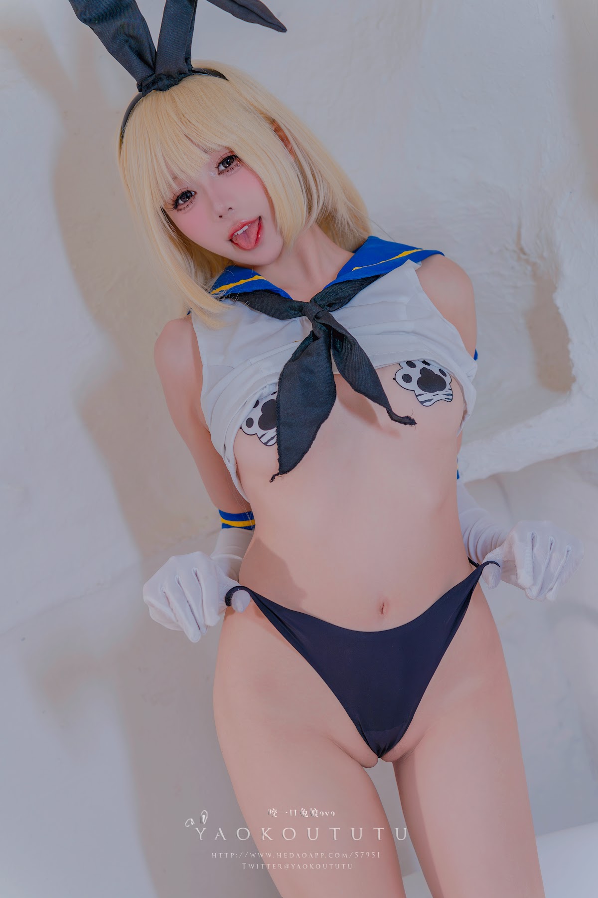 Coser@黏黏团子兔 – 岛风的修整&Twice - P42