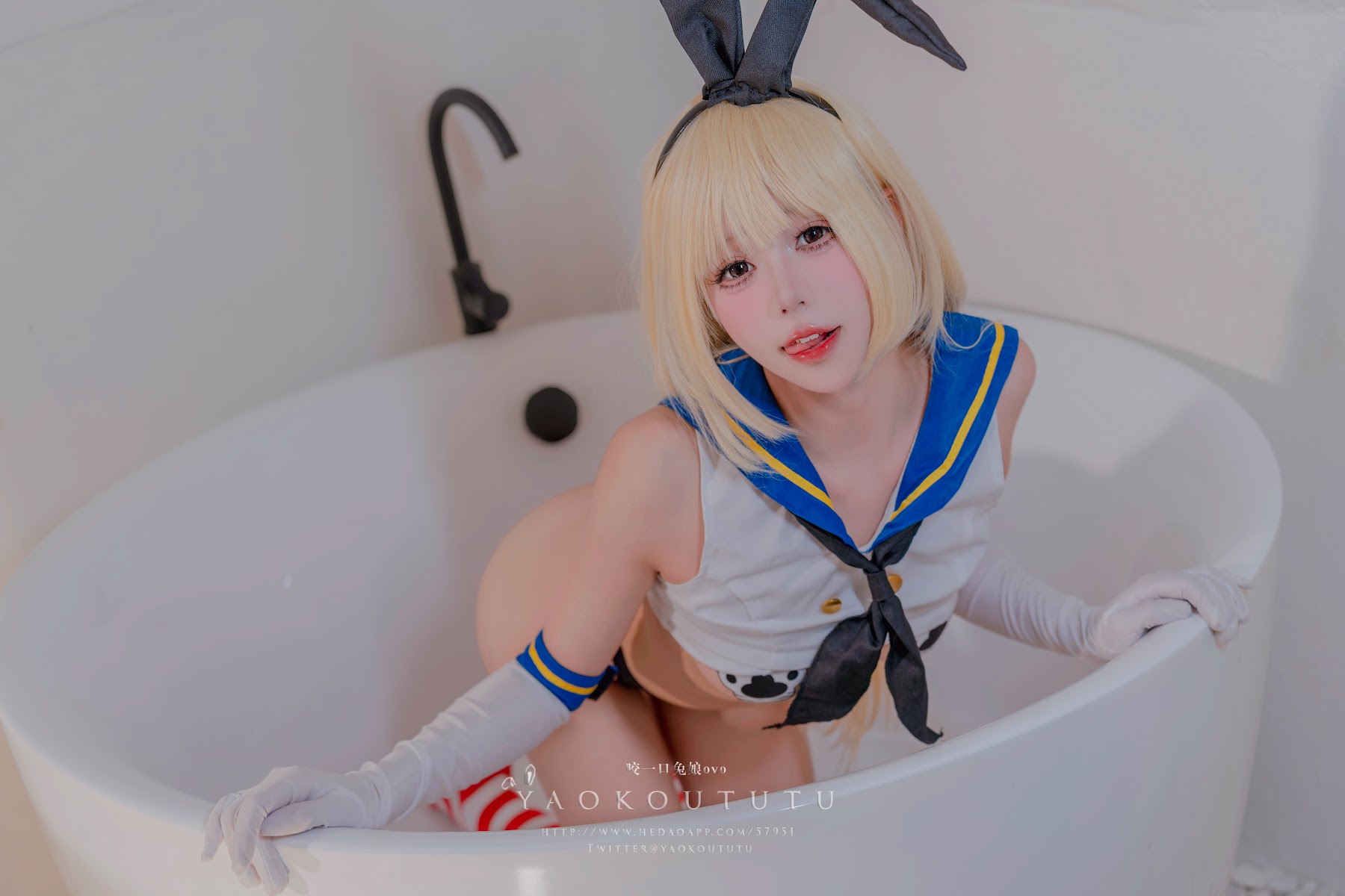 Coser@黏黏团子兔 – 岛风的修整&Twice - P43