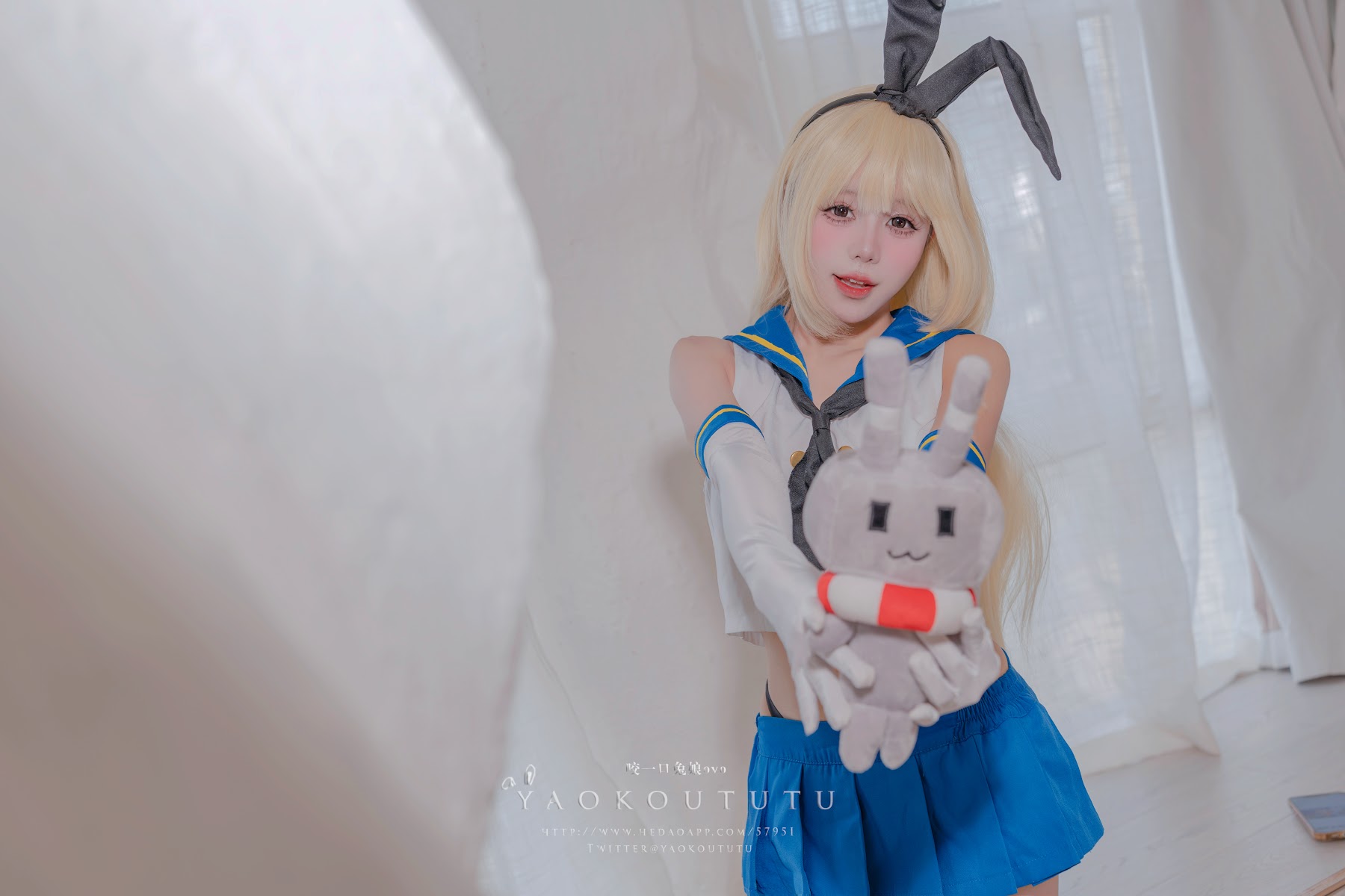 Coser@黏黏团子兔 – 岛风的修整&Twice - P45