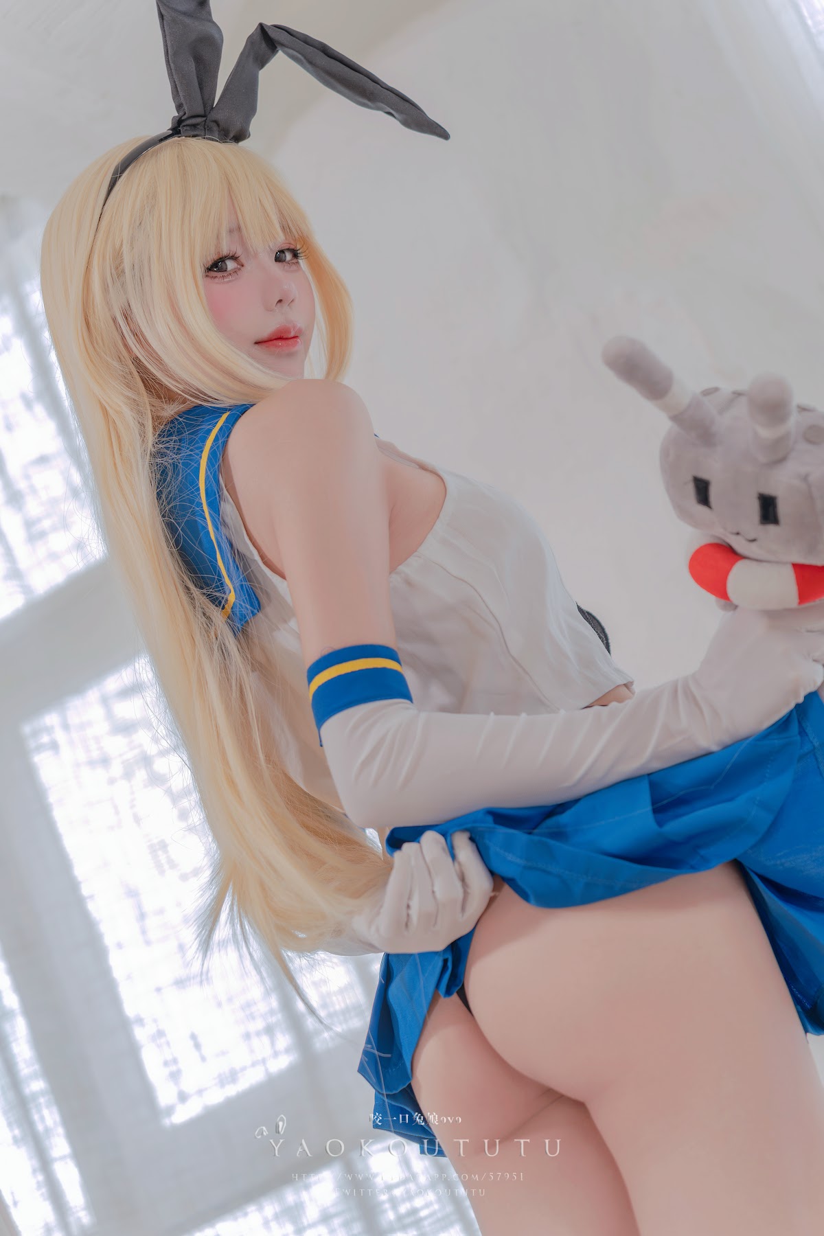 Coser@黏黏团子兔 – 岛风的修整&Twice - P4
