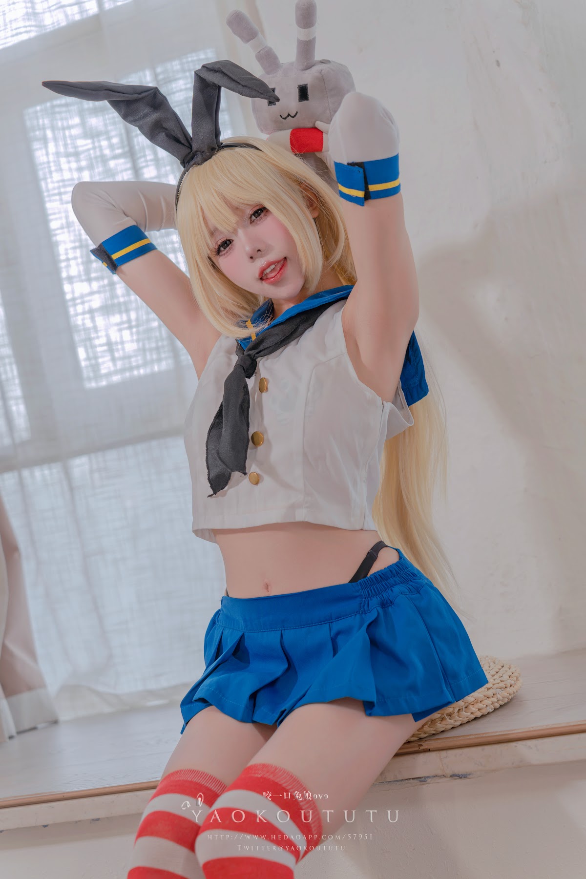 Coser@黏黏团子兔 – 岛风的修整&Twice - P73