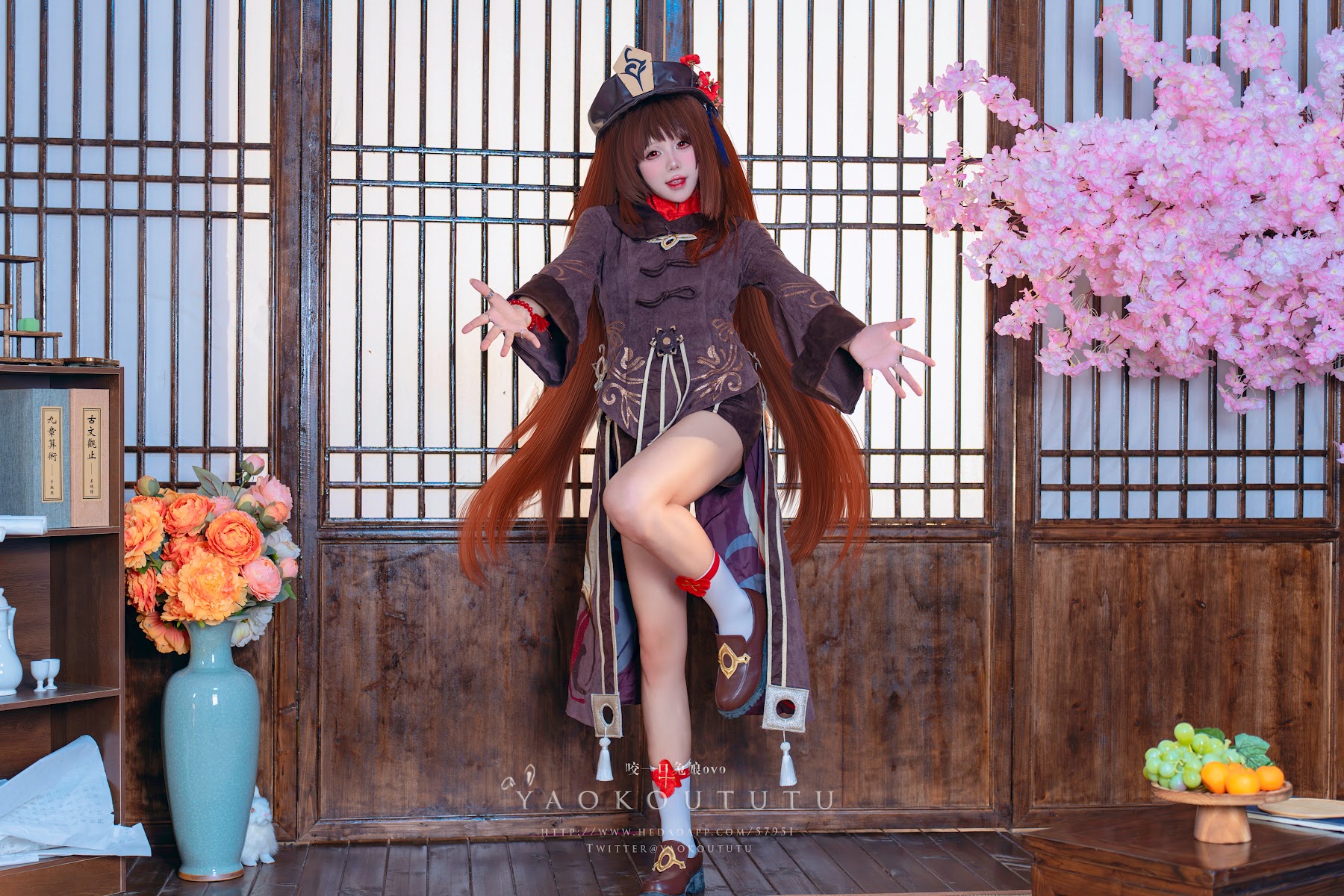 Coser@黏黏团子兔 – 往生堂堂主胡桃&ミチノチモシーキミノキモチ - P43