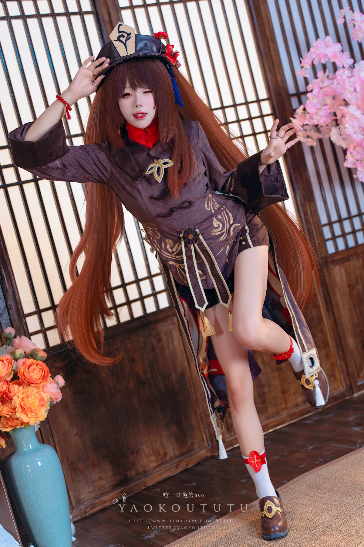Coser@黏黏团子兔 – 往生堂堂主胡桃&ミチノチモシーキミノキモチ - P44