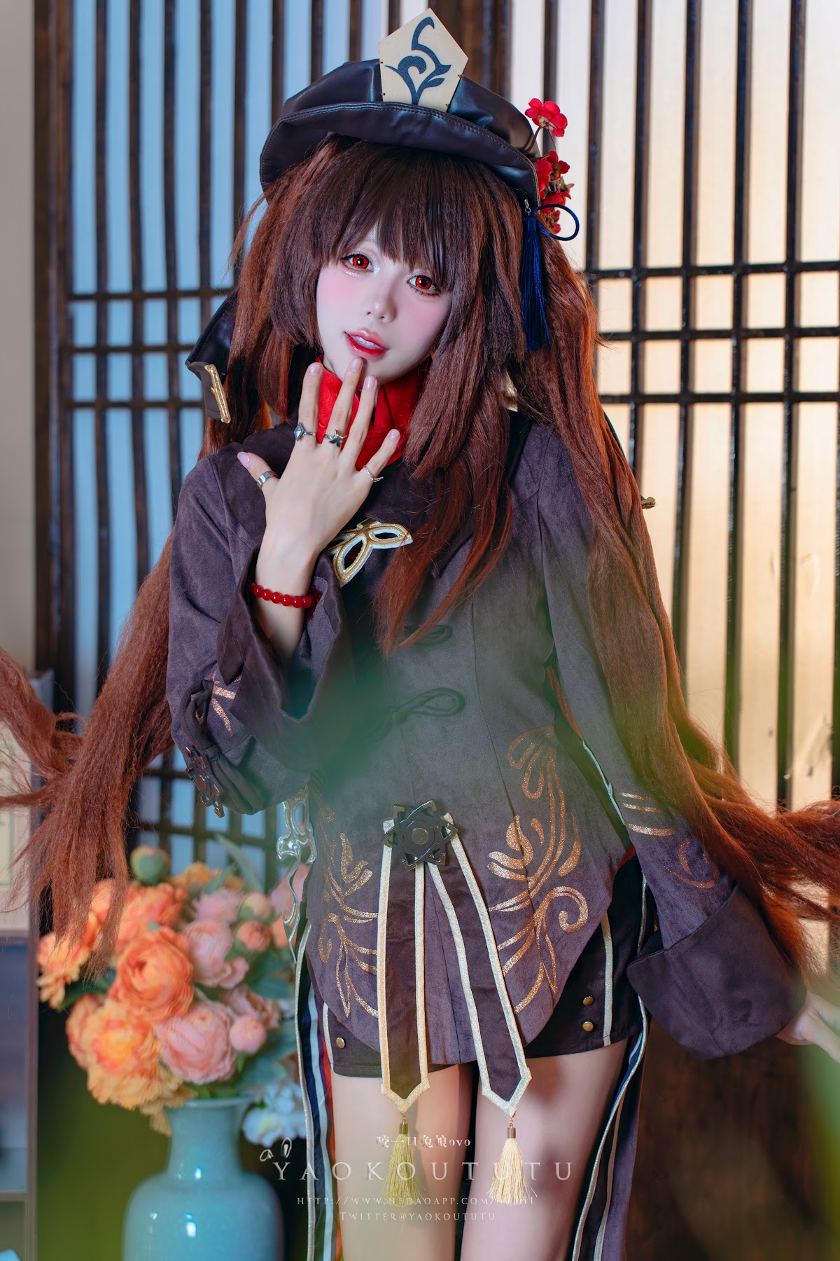 Coser@黏黏团子兔 – 往生堂堂主胡桃&ミチノチモシーキミノキモチ - P45
