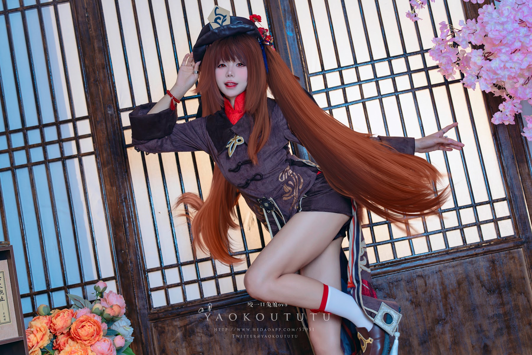 Coser@黏黏团子兔 – 往生堂堂主胡桃&ミチノチモシーキミノキモチ - P50