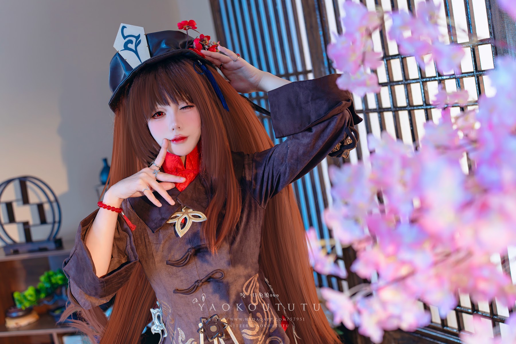 Coser@黏黏团子兔 – 往生堂堂主胡桃&ミチノチモシーキミノキモチ - P51