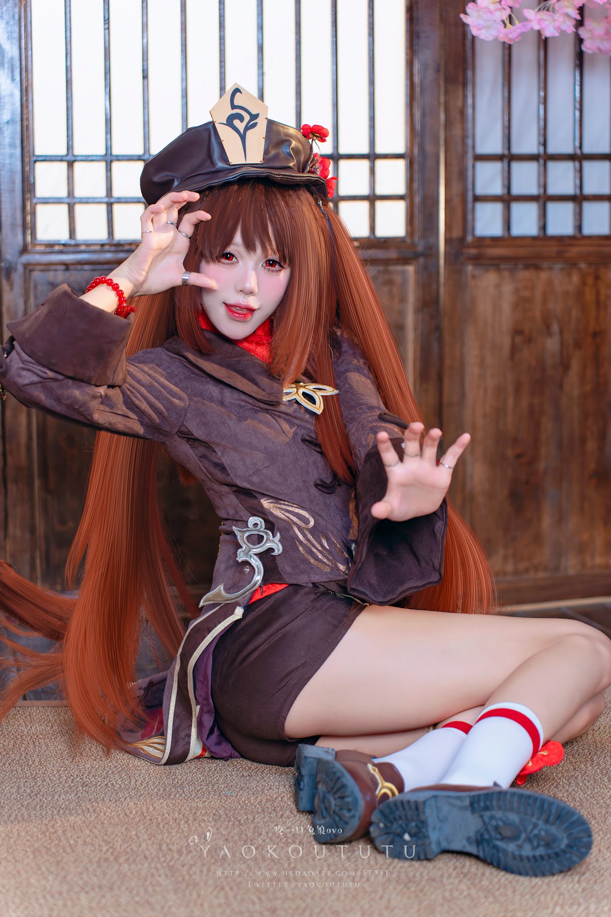 Coser@黏黏团子兔 – 往生堂堂主胡桃&ミチノチモシーキミノキモチ - P58