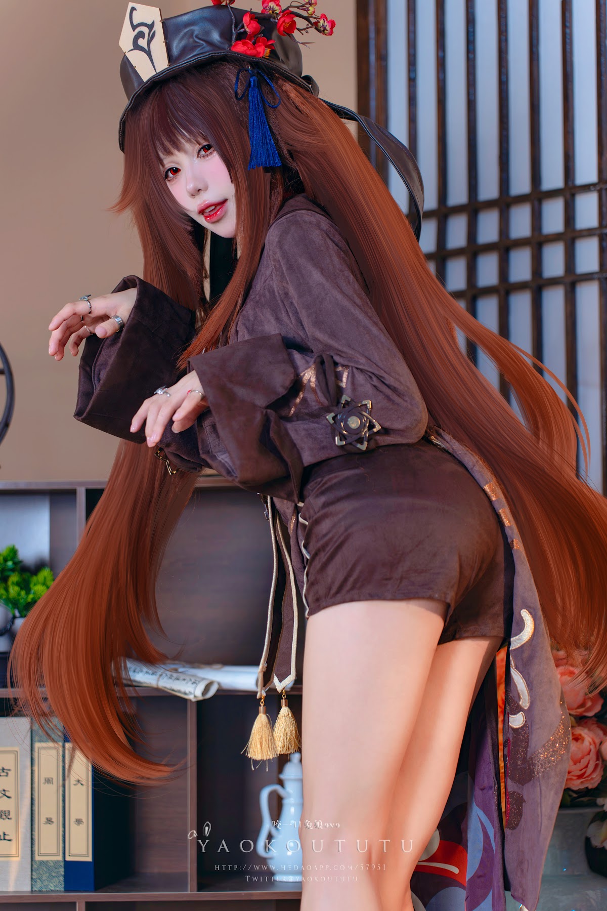 Coser@黏黏团子兔 – 往生堂堂主胡桃&ミチノチモシーキミノキモチ - P60