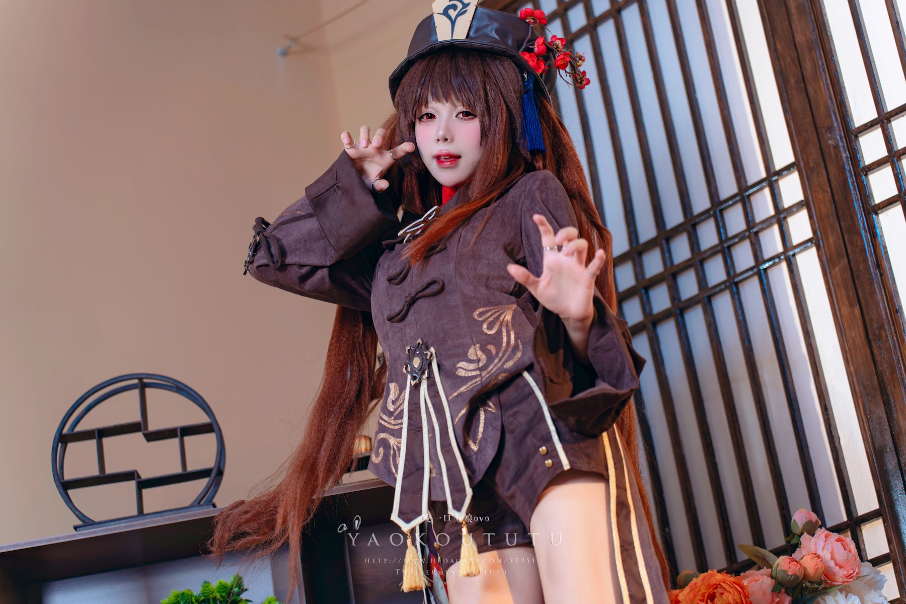 Coser@黏黏团子兔 – 往生堂堂主胡桃&ミチノチモシーキミノキモチ - P66