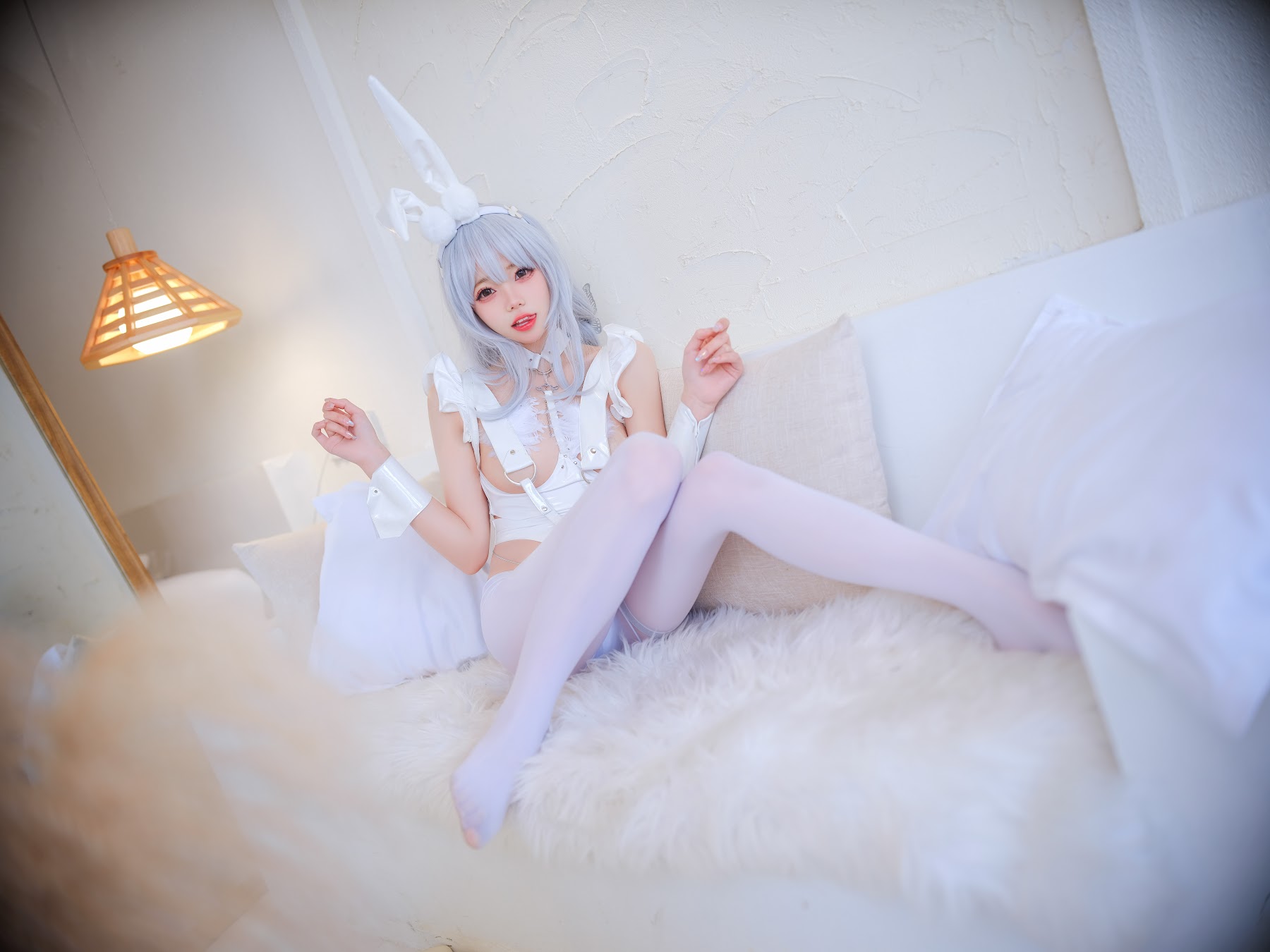Coser@黏黏团子兔 – 恶毒兔女郎 - P4