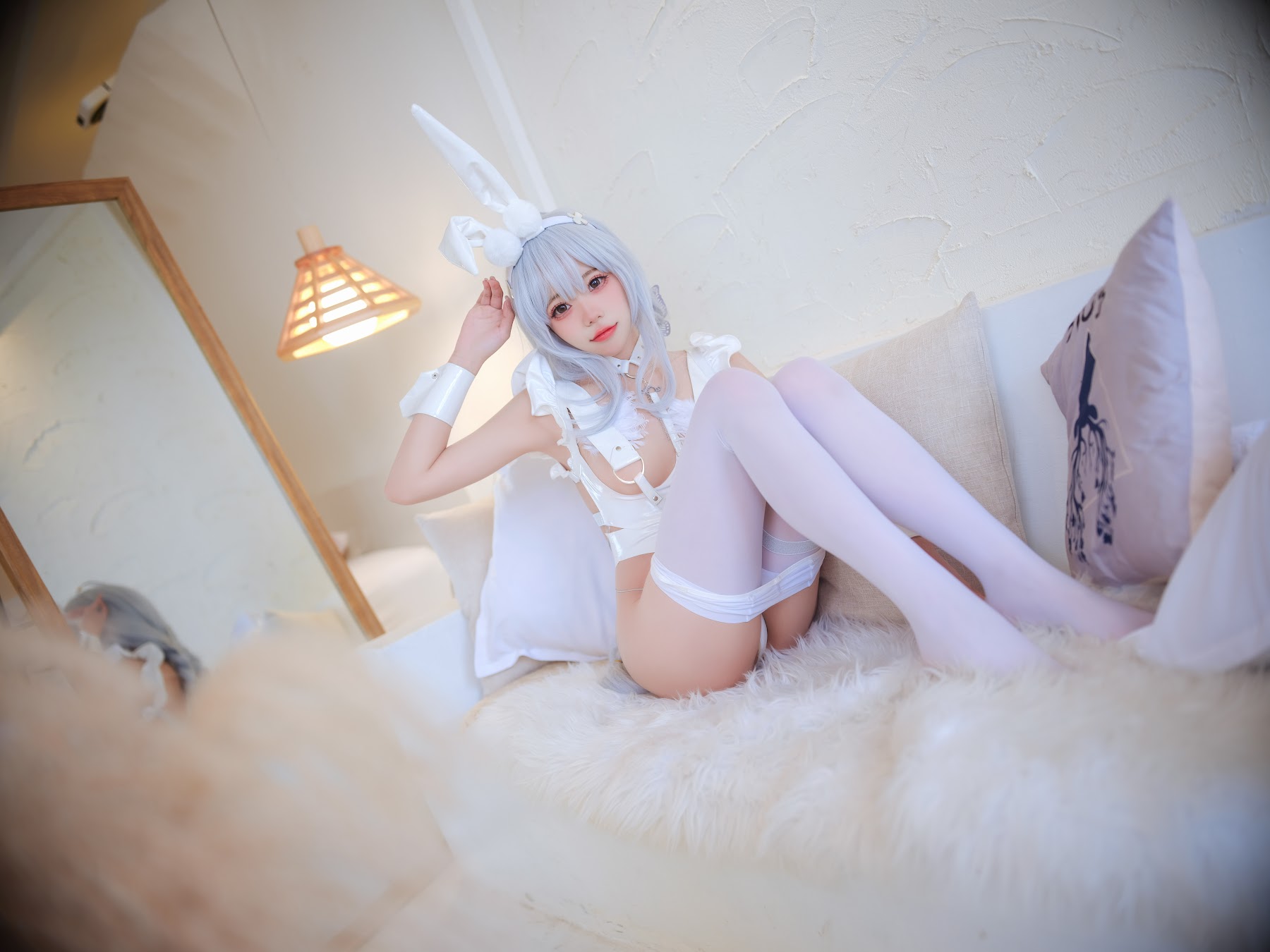 Coser@黏黏团子兔 – 恶毒兔女郎 - P8