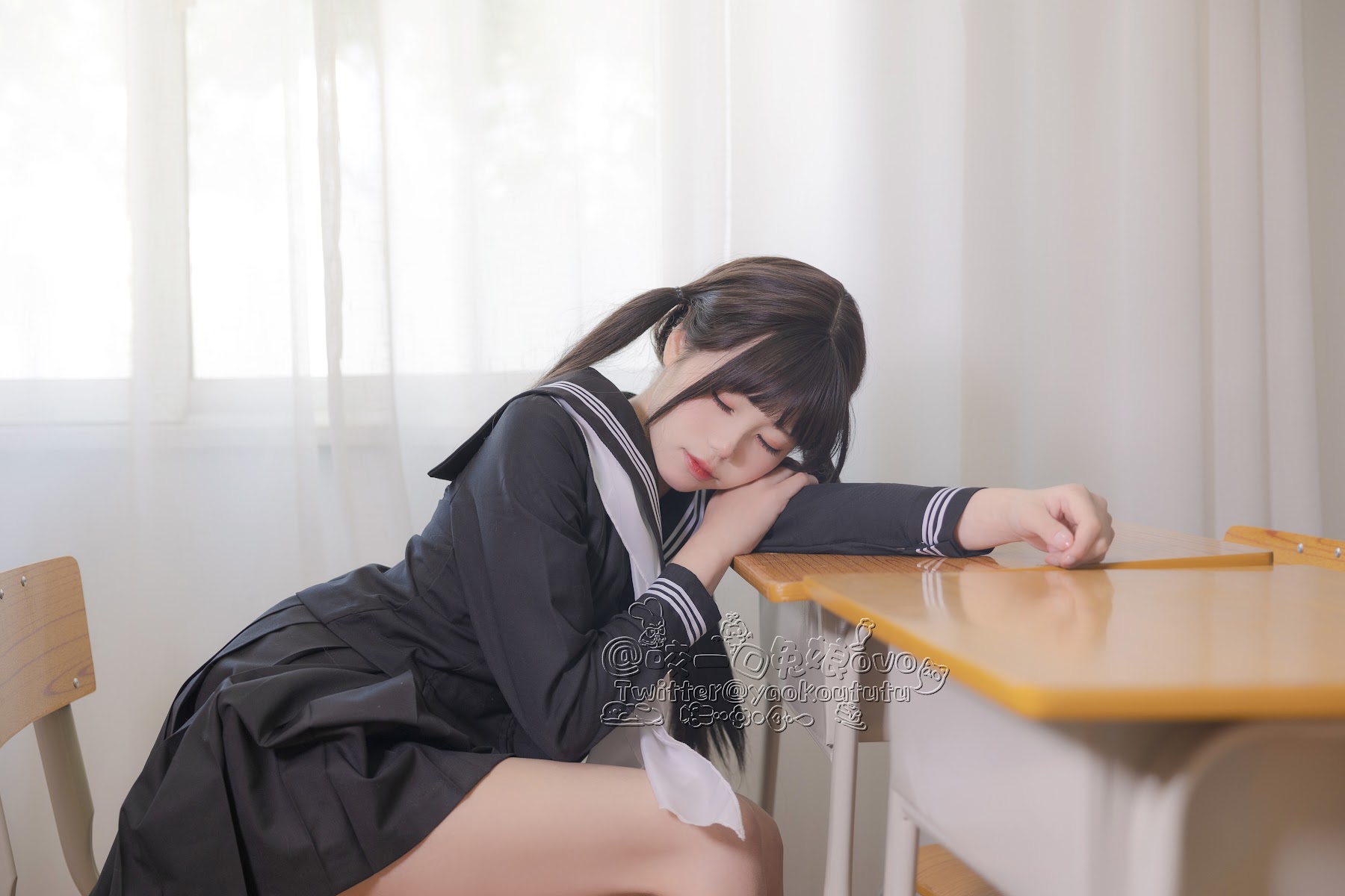 Coser@黏黏团子兔 – 放课后 - P39