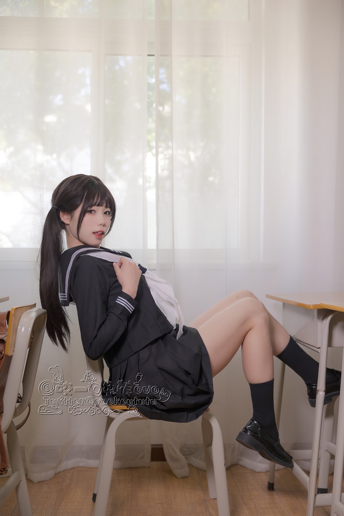 Coser@黏黏团子兔 – 放课后 - P40