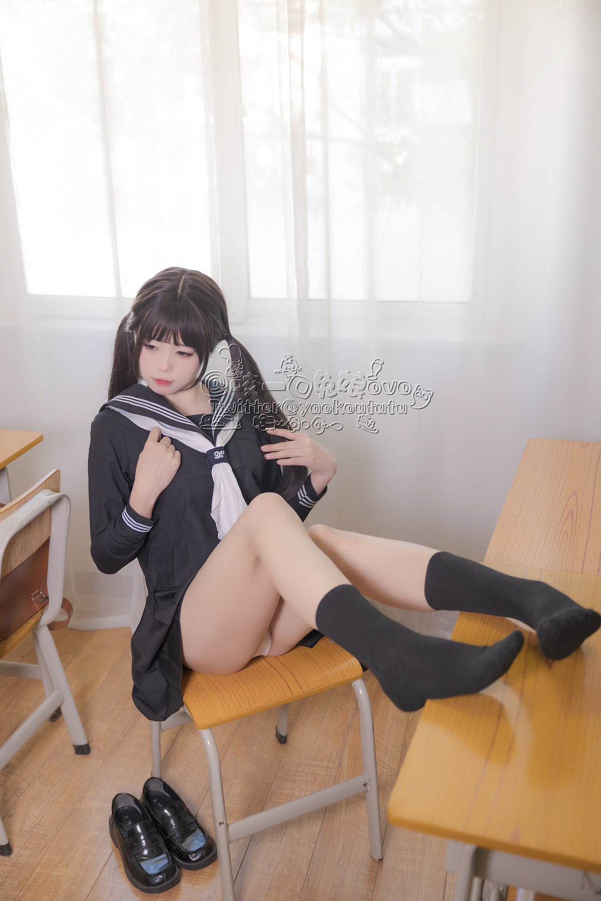 Coser@黏黏团子兔 – 放课后 - P42
