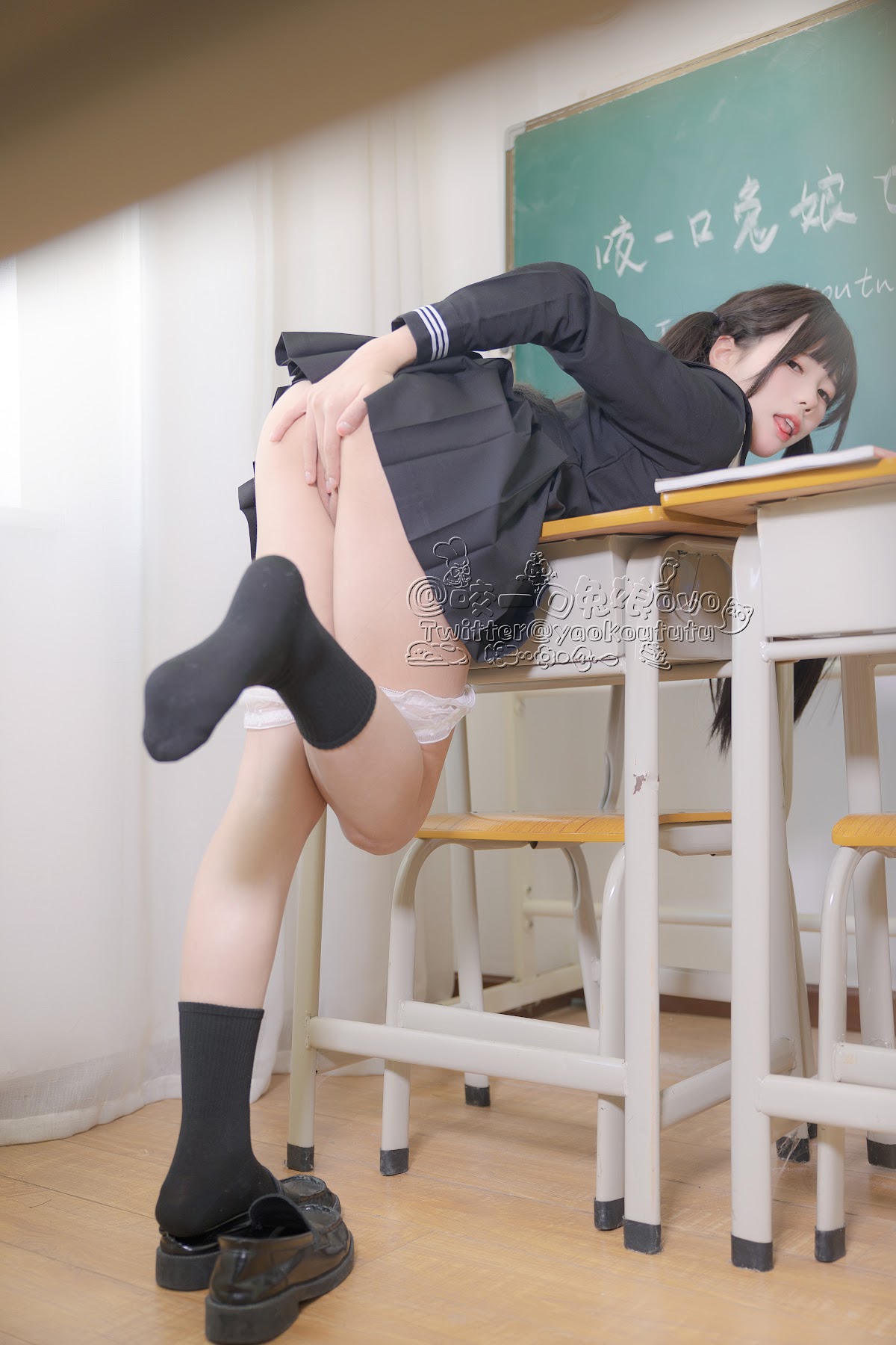 Coser@黏黏团子兔 – 放课后 - P54