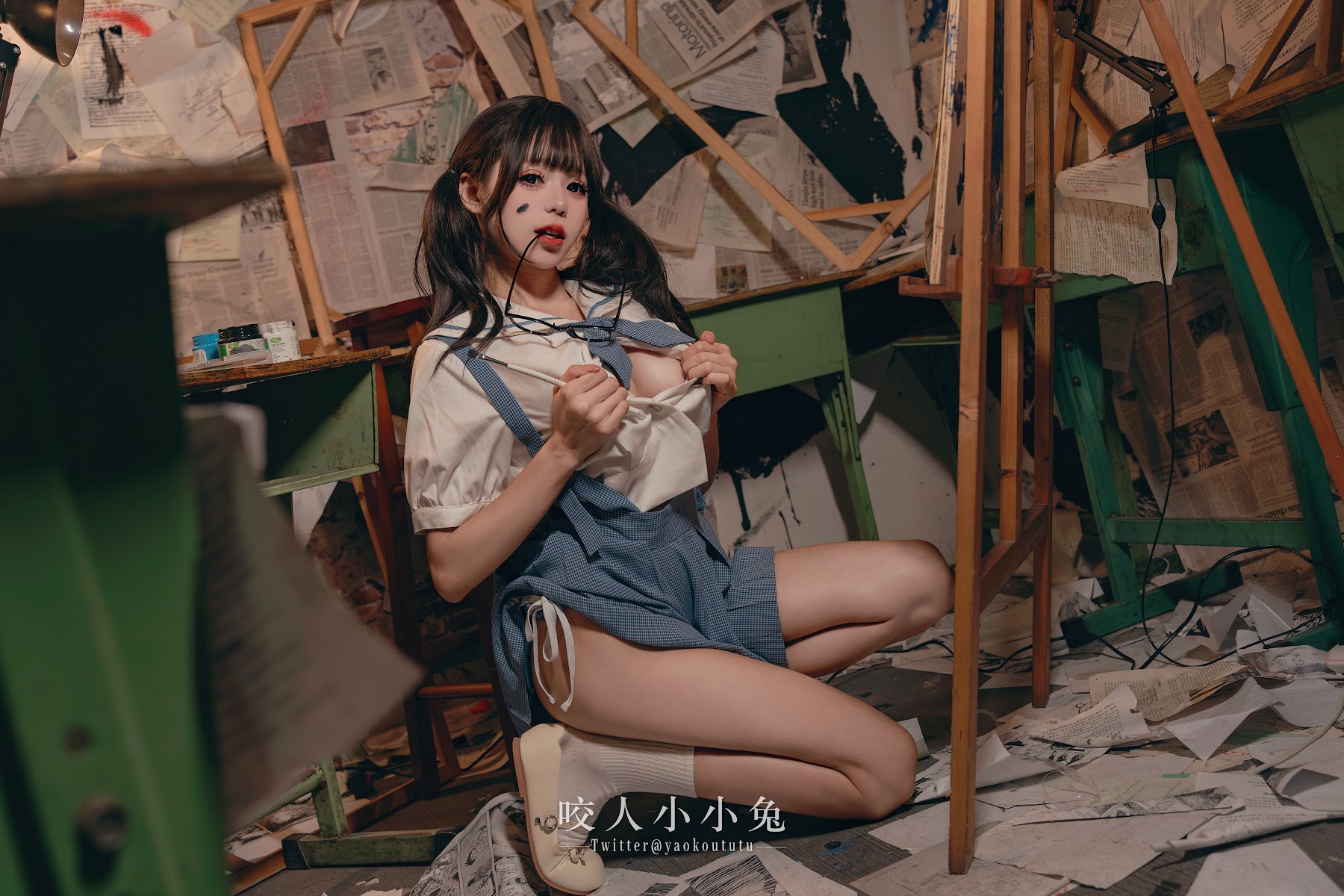 Coser@黏黏团子兔 – 未成名画作 - P16