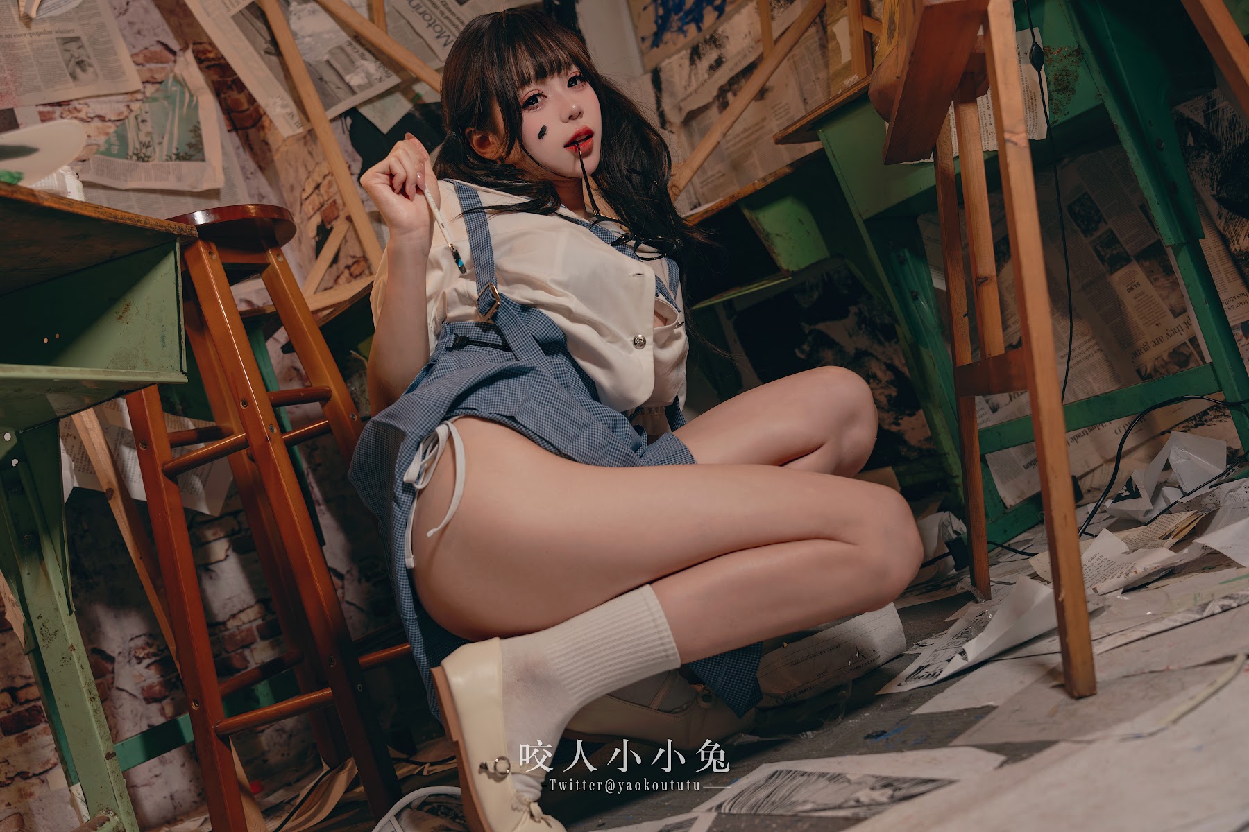 Coser@黏黏团子兔 – 未成名画作 - P17