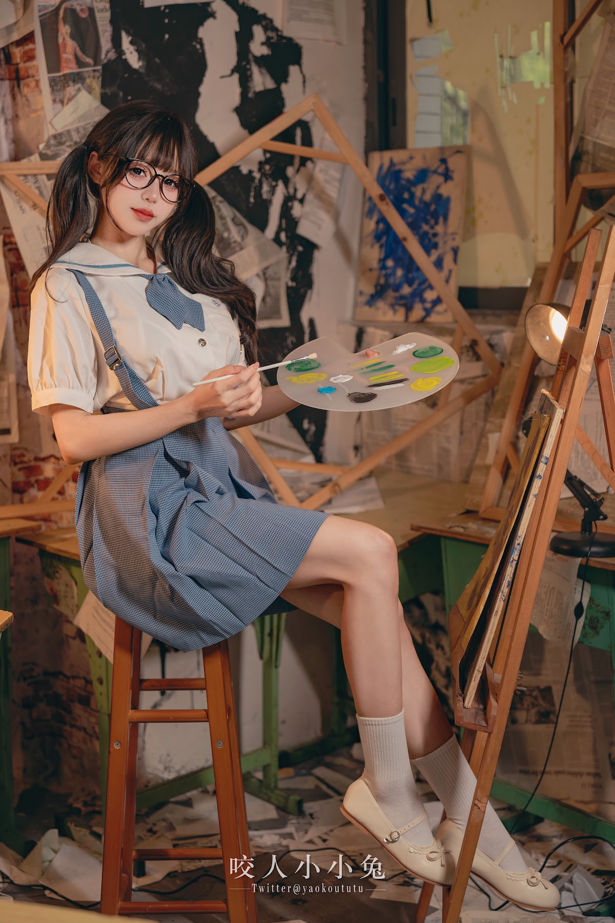 Coser@黏黏团子兔 – 未成名画作 - P1